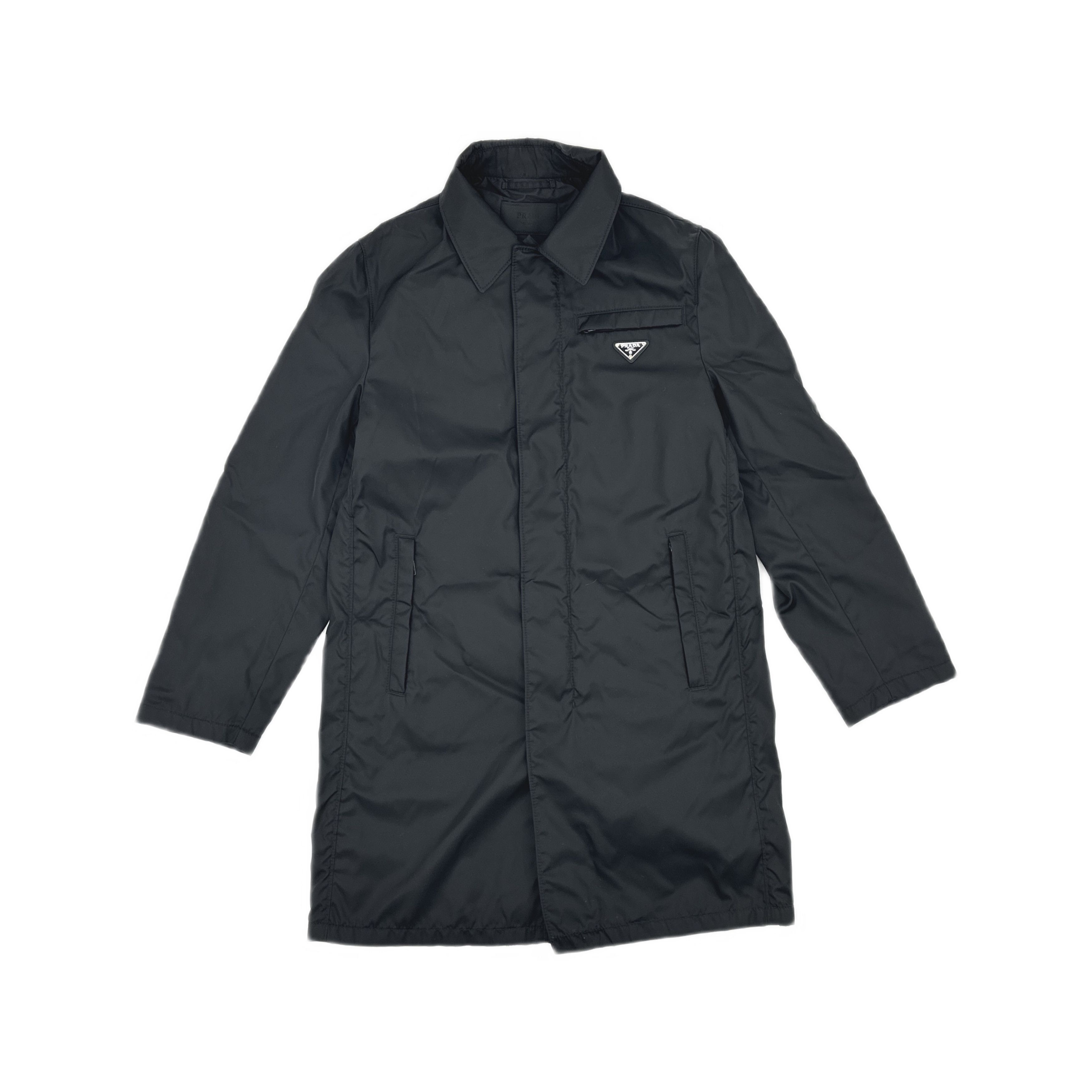 Prada Prada Nylon Logo Raincoat Size S Size US S / EU 44-46 / 1 - 1 Thumbnail