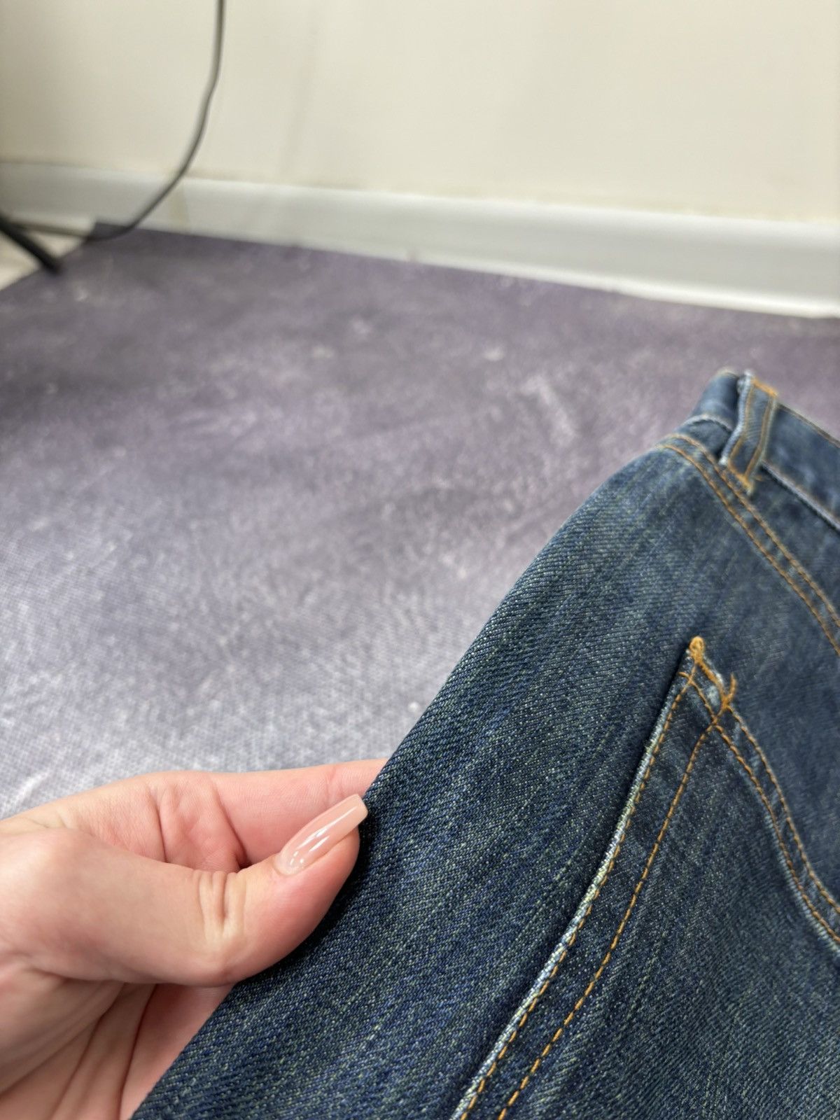 Iceberg Iceberg Vintage Women’s Blue Denim Slim Fit Luxury Jeans Size 26" / US 2 / IT 38 - 7 Thumbnail