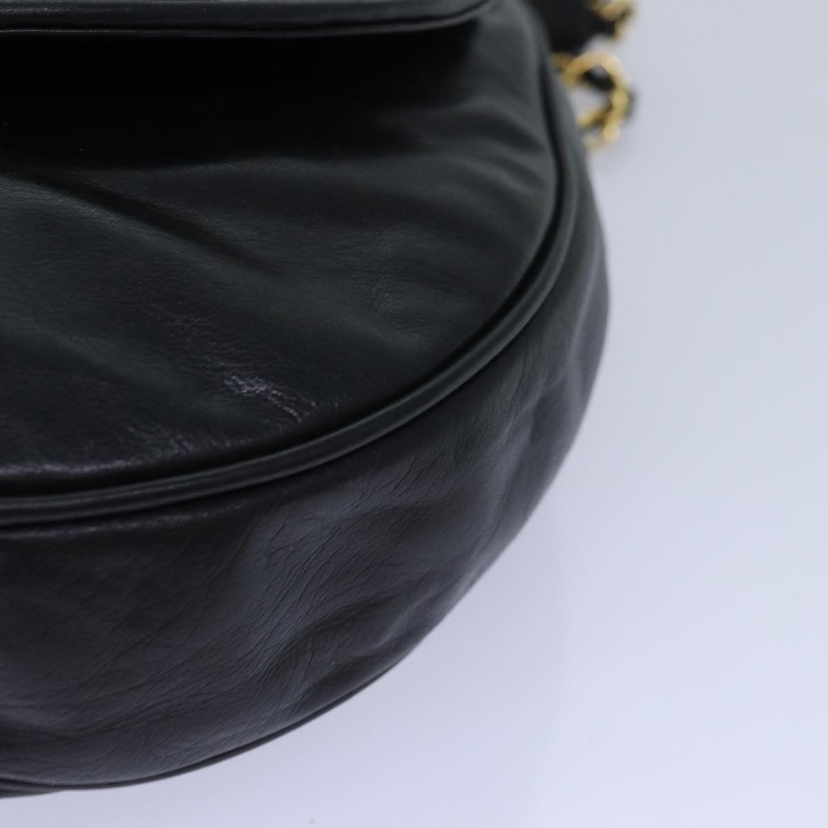 Chanel CHANEL Matelasse Chain Shoulder Bag Lamb Skin Black CC Size ONE SIZE - 15 Thumbnail