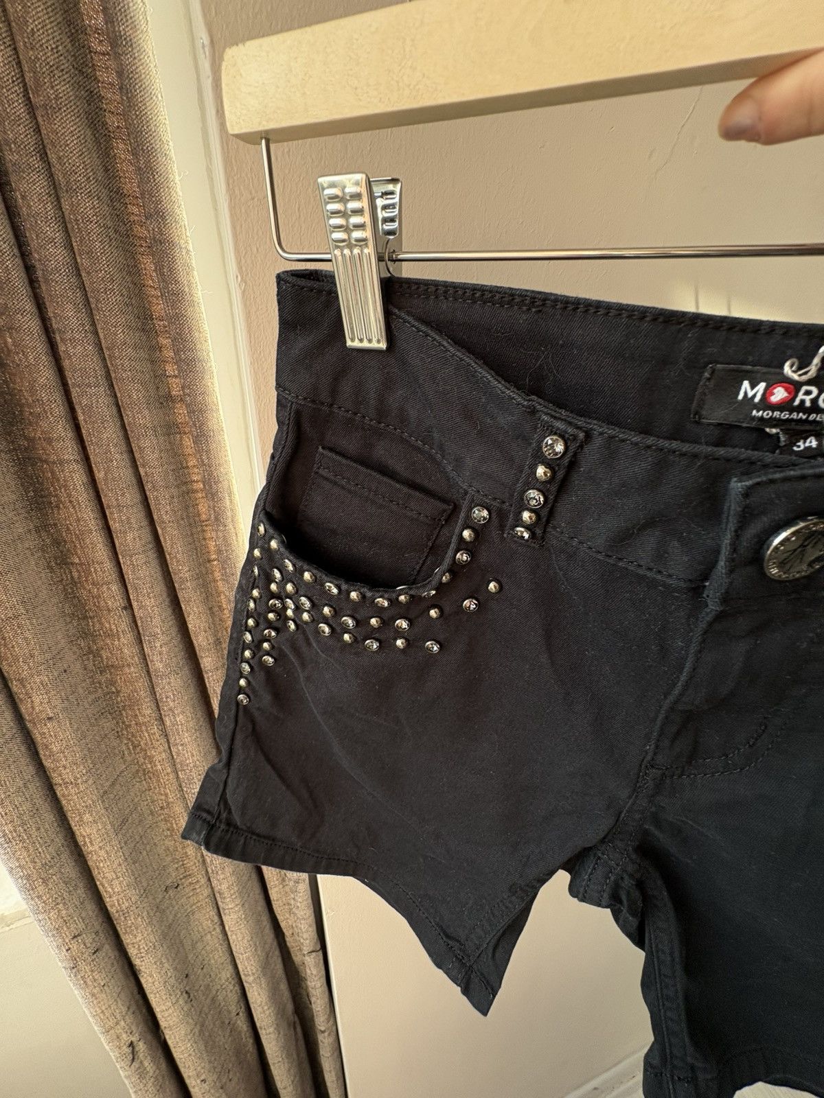 Vintage Morgan x Swarovski ✨ Size 25" / US 0 / IT 36 - 4 Thumbnail