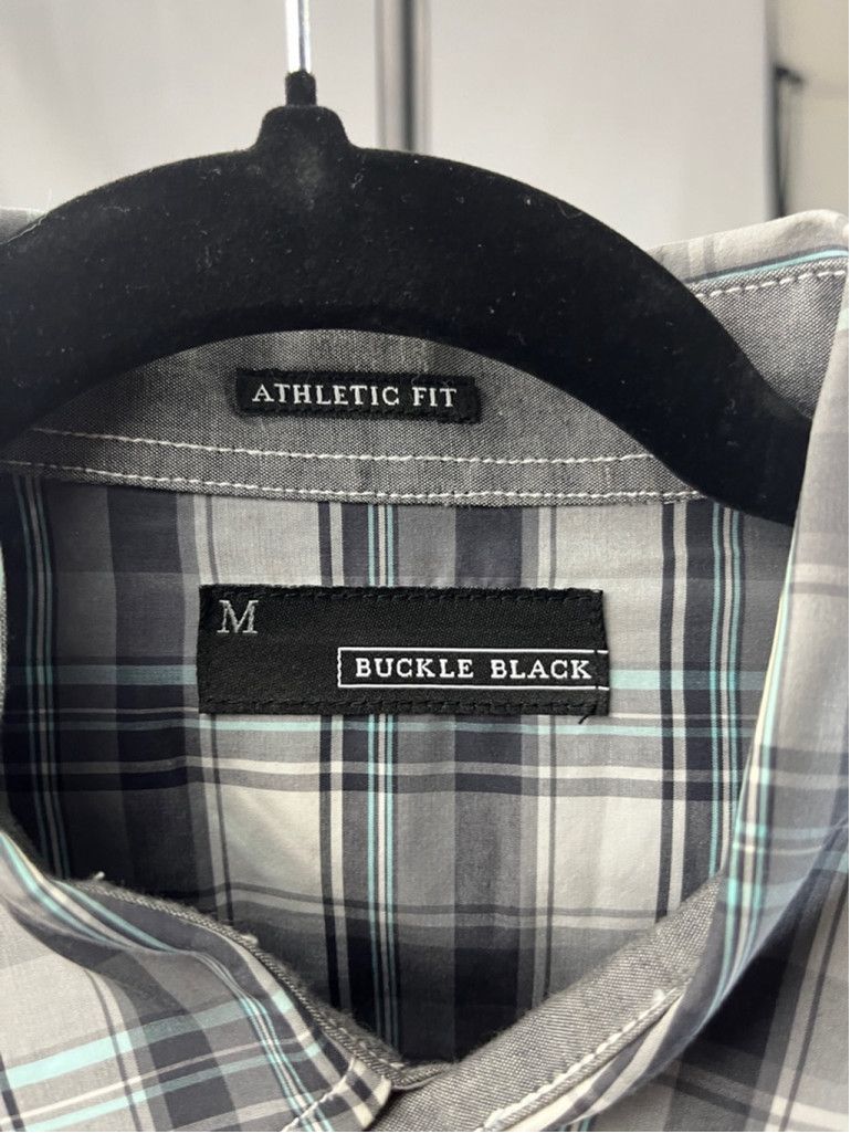Buckle Black Buckle Black Western Plaid Shirt – Athletic Fit, Snap pkts M Size US M / EU 48-50 / 2 - 6 Thumbnail