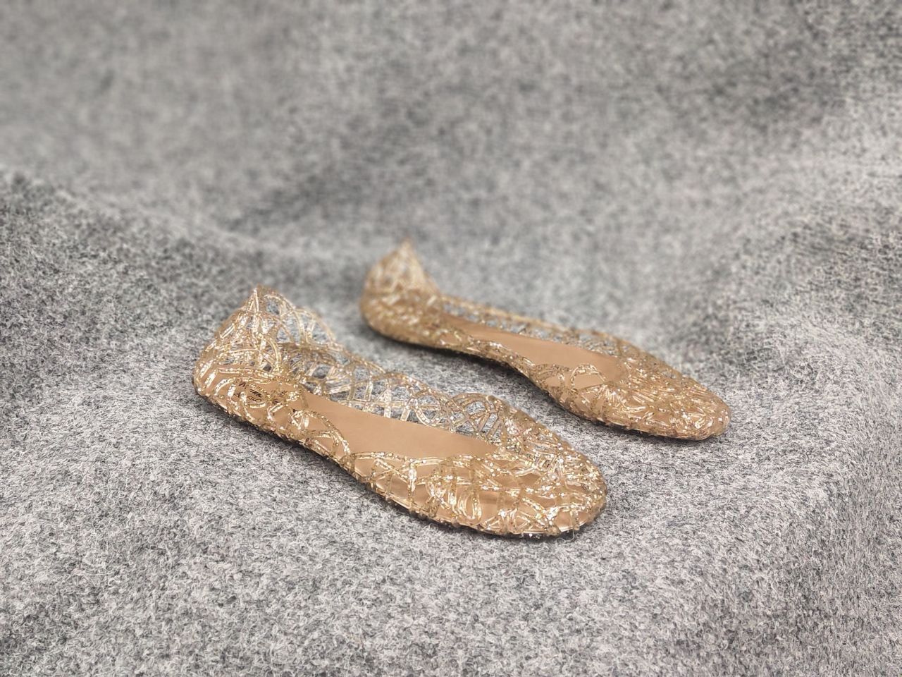 Vivienne Westwood Vivienne Westwood Anglomania Melissa gold Ballet Flats Shoes Size US 10 / IT 40 - 1 Thumbnail