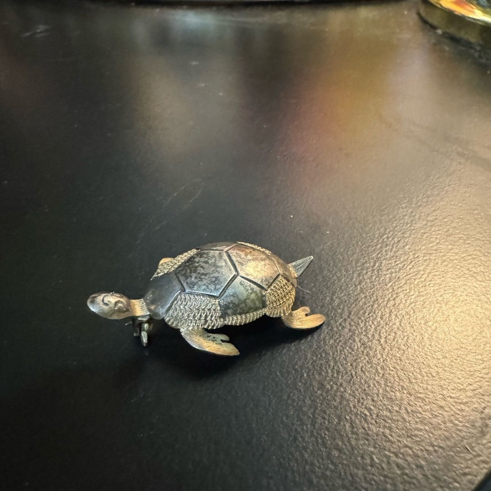 NBDN Nobrandedon VTG Mexican Sterling Sikver turtle brooch Size ONE SIZE - 1 Thumbnail