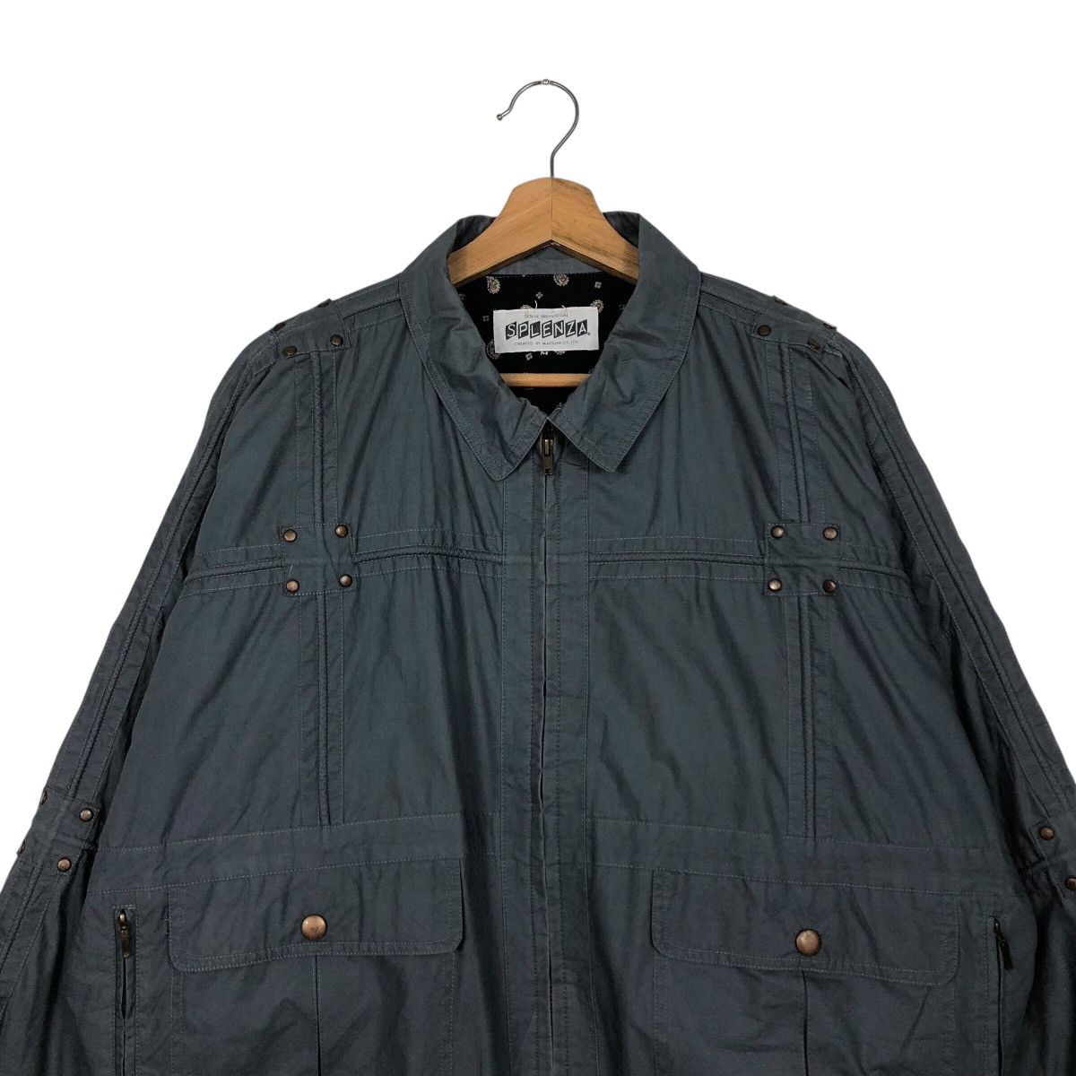Issey Miyake Vintage SPLENZA Matsuya Quilted Liner Utility Jacket Size US M / EU 48-50 / 2 - 4 Thumbnail