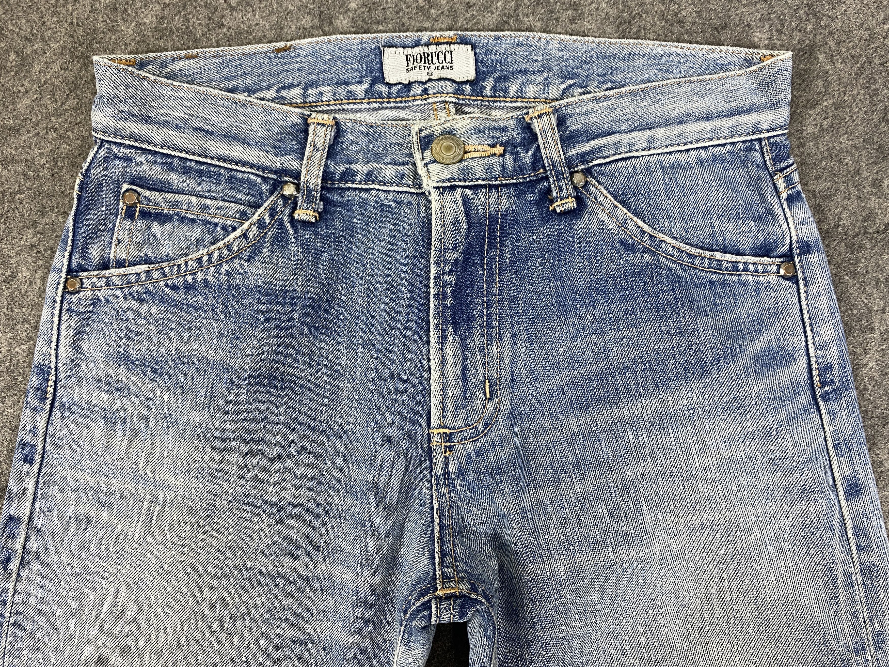 Japanese Brand Redline Vintage Fiorucci Jeans 27x24 - JN3243 Size US 27 - 3 Thumbnail