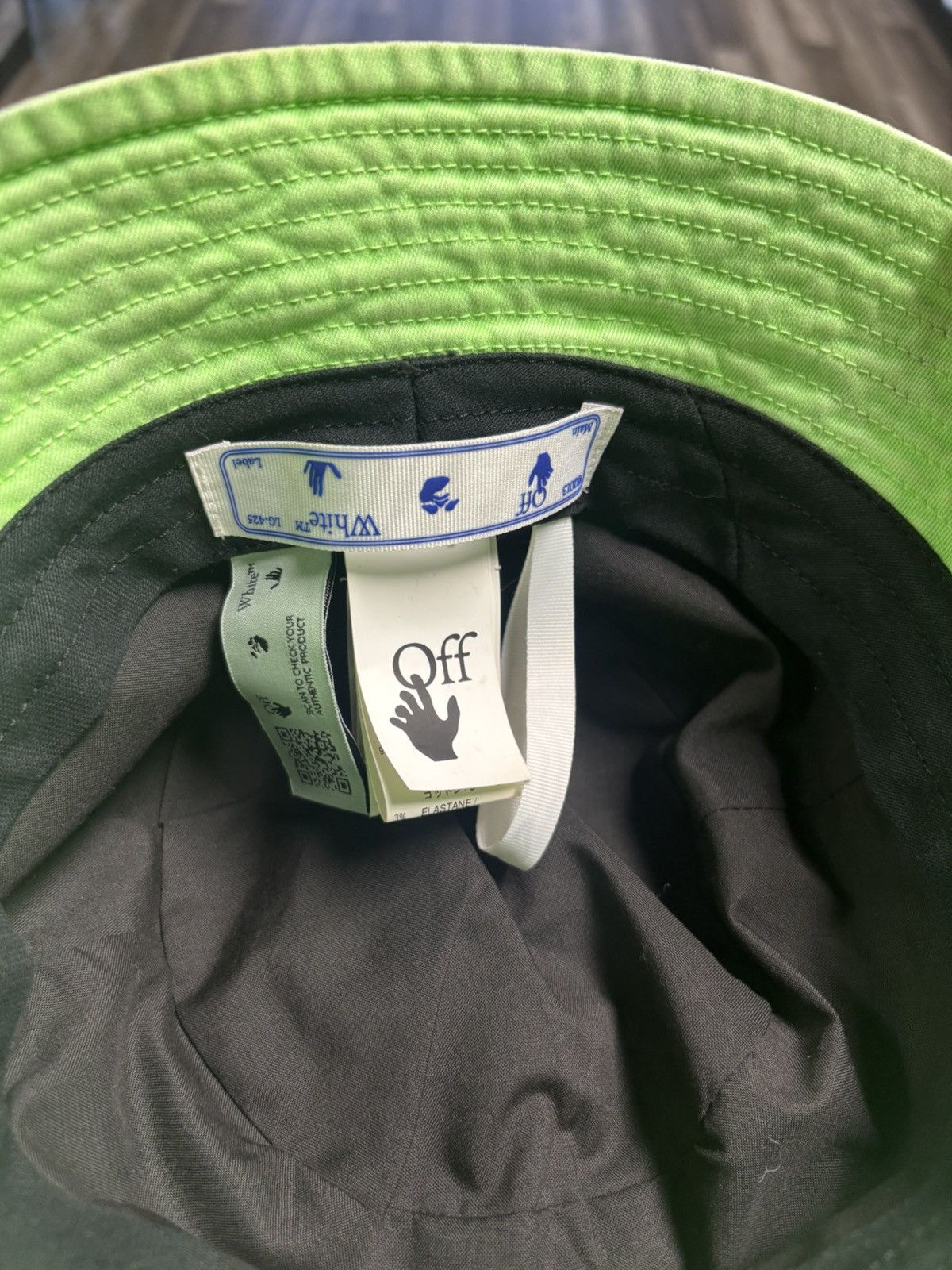 Off-White Off-White bucket hat green Size ONE SIZE - 6 Thumbnail