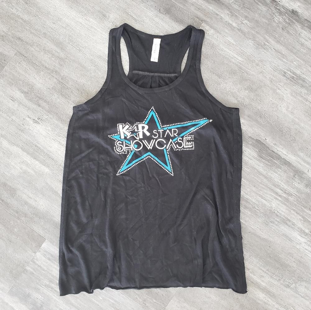 Designer Black KAR Star Showcase Racerback Tank Size S / US 4 / IT 40 - 1 Thumbnail
