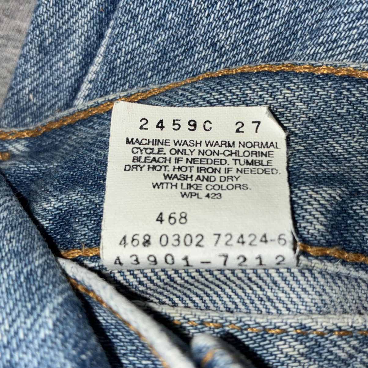 Levi's Levi's 468 relaxed straight leg blue denim jeans Size US 34 / EU 50 - 4 Thumbnail