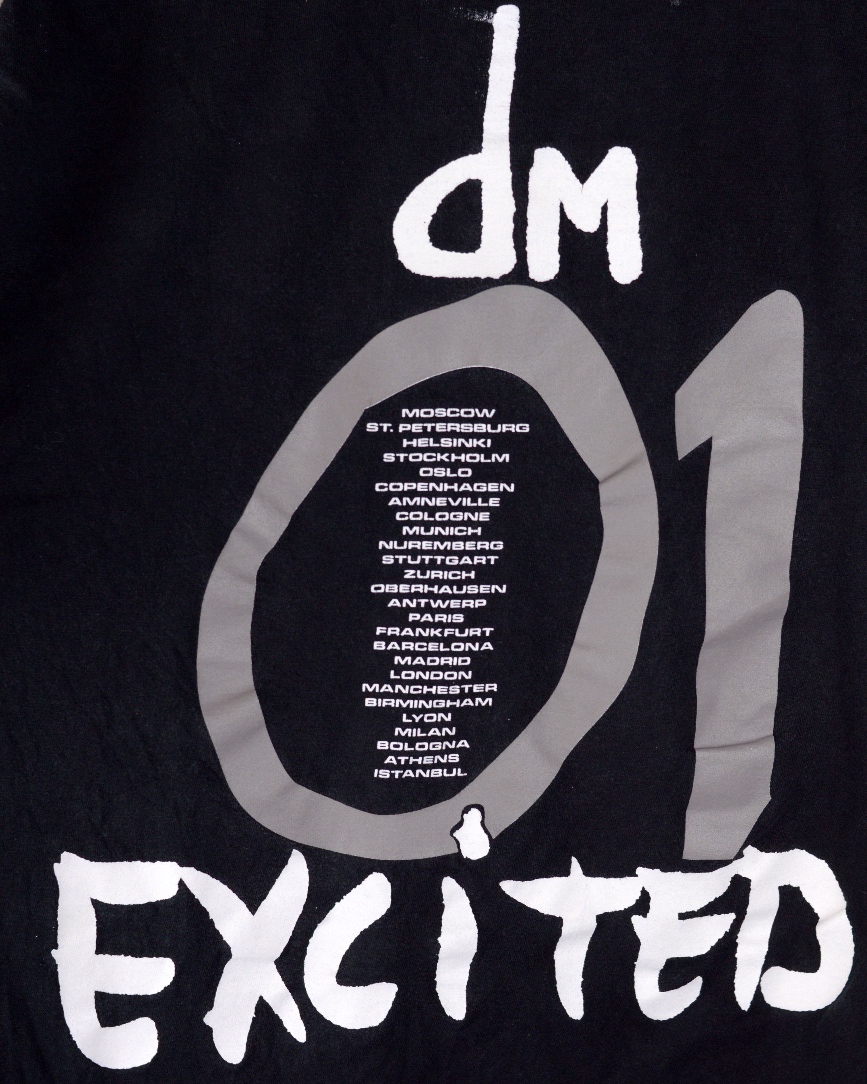 Vintage Depeche Mode Exciter 2001 t shirt