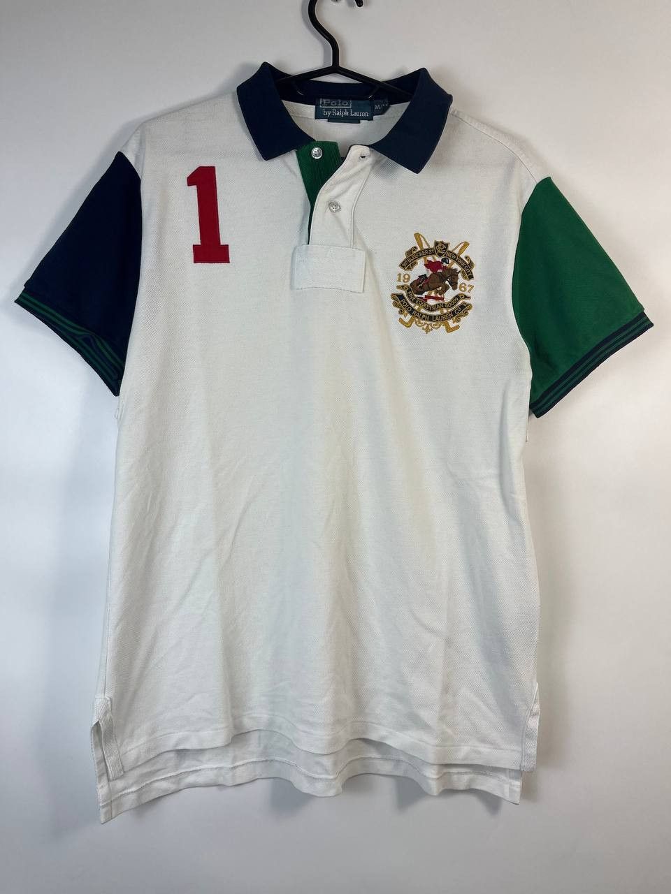 Polo Ralph Lauren RALPH LAUREN POLO SHIRT RUGBY STYLE WHITE Size M Size US M / EU 48-50 / 2 - 1 Thumbnail
