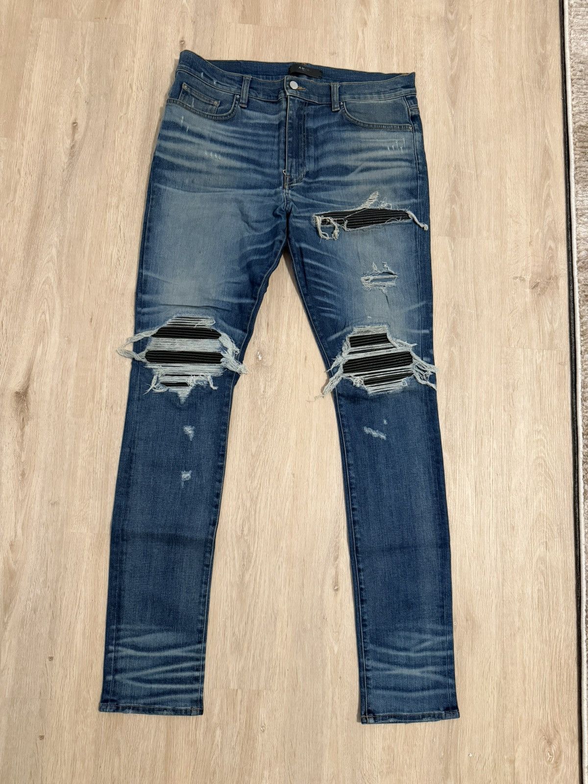 Amiri Amiri Blue MX1 Size US 36 / EU 52 - 1 Thumbnail