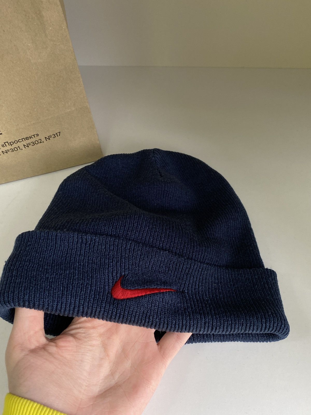 Nike × Vintage Vintage Nike Beanie Size ONE SIZE - 5 Thumbnail