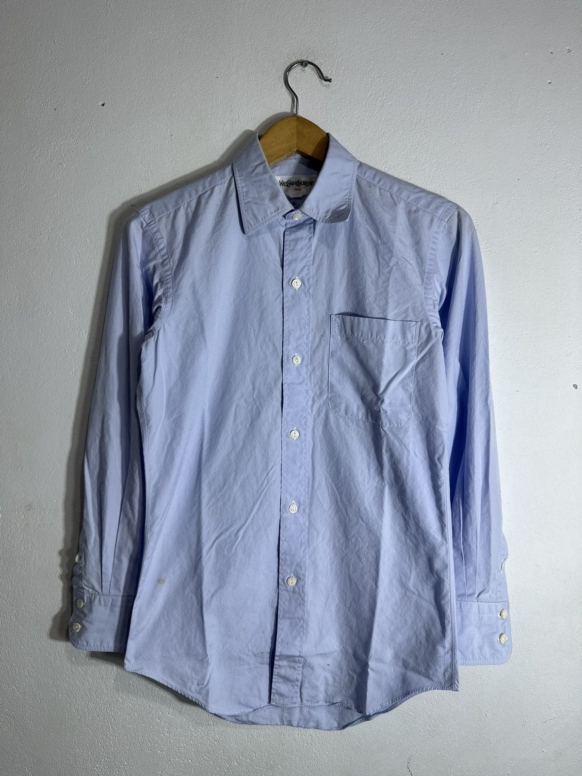 Yves Saint Laurent Yves Saint Lauren Shirt YSL Vintage 00’s Dress Button Up Size US S / EU 44-46 / 1 - 2 Thumbnail