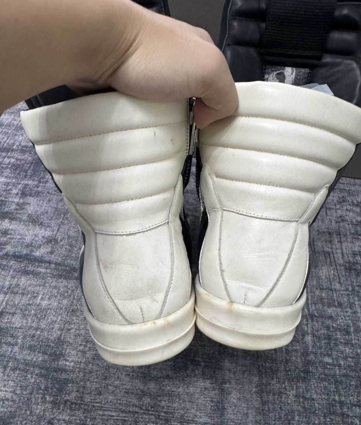 Rick Owens Rick Owens Mainline Triangle Sneakers Size US 8.5 / EU 41-42 - 5 Thumbnail