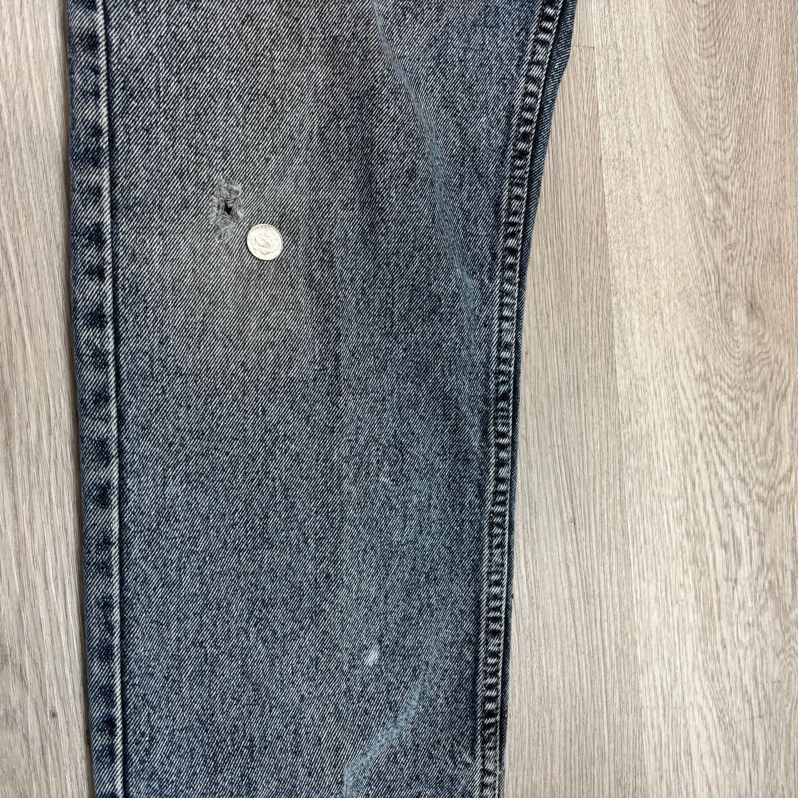 Levi's × Vintage Vintage 80s Levi's 505 Straight Leg Jeans 36x29 Made in USA Size US 36 / EU 52 - 8 Thumbnail