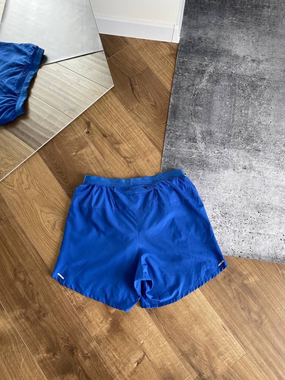 Nike Vintage Nike Running 90s Y2K Style Drill Blue Dri-Fit Shorts Size US 36 / EU 52 - 10 Thumbnail