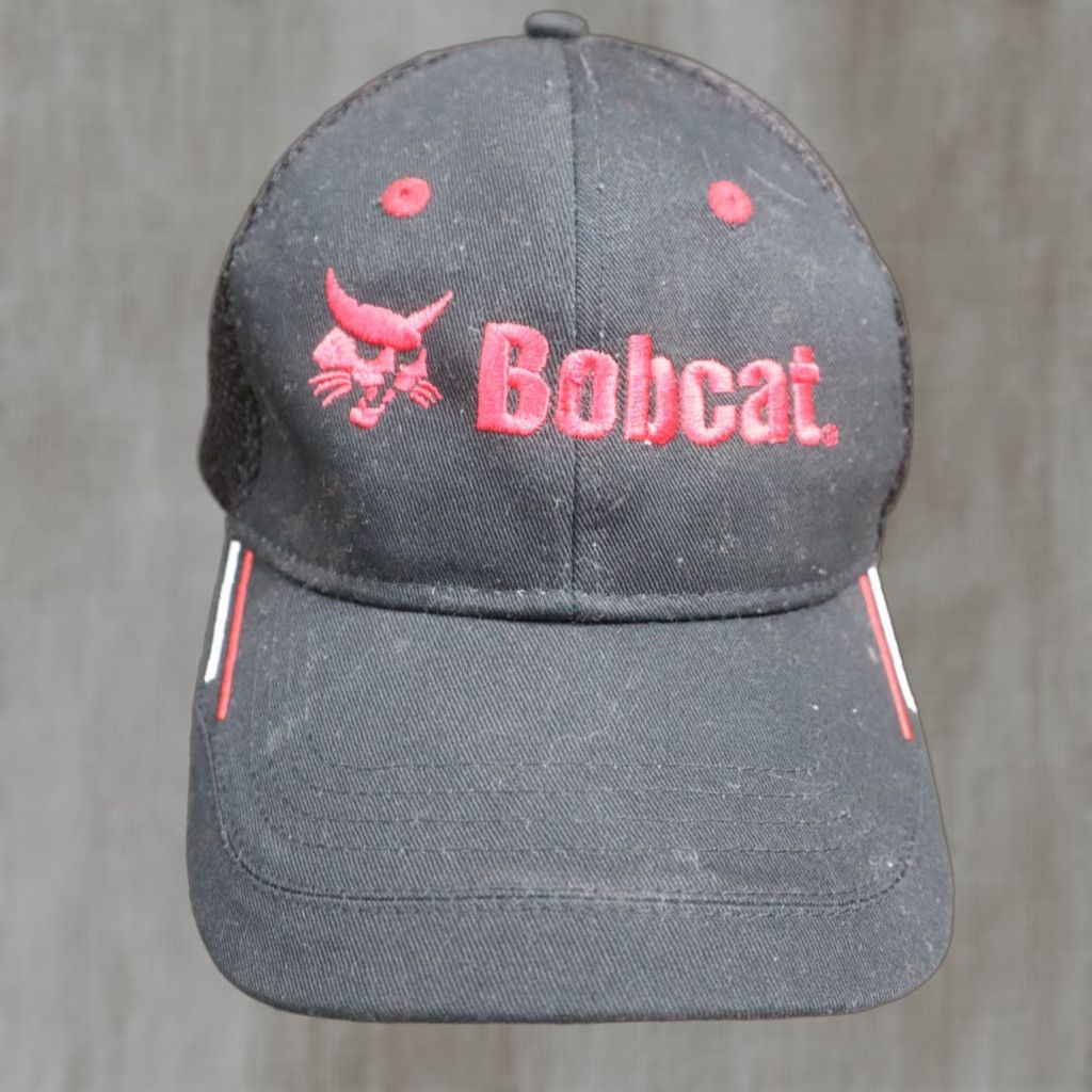 Vintage Collegiate Hat Baseball Cap Strapback Black Cotton Canvas Adjustable Adult Men Boy Logo Hat Size ONE SIZE - 1 Thumbnail