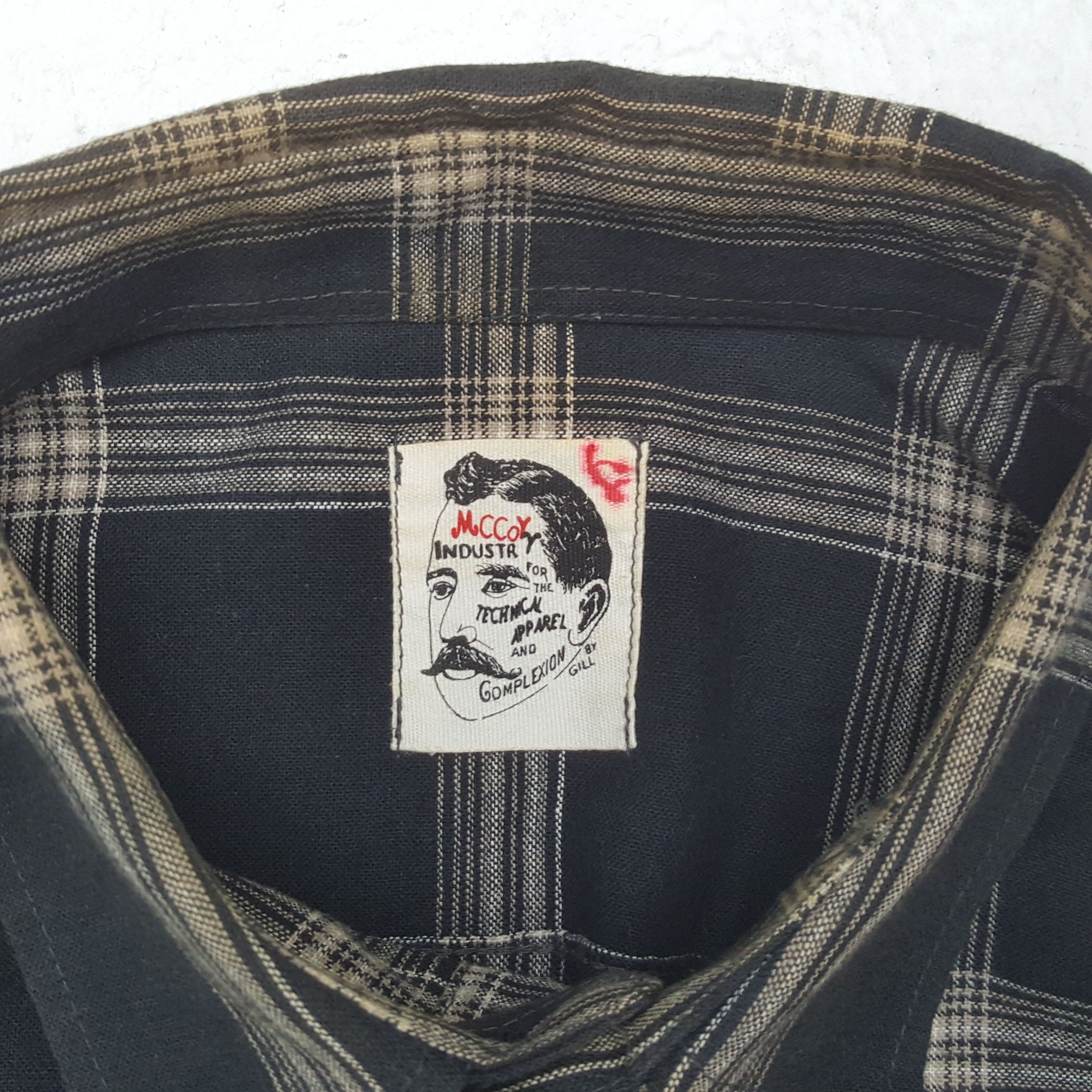 Vintage The Real Mccoy Japanese Brand Casual Shirt RR10 Size US XL / EU 56 / 4 - 4 Thumbnail