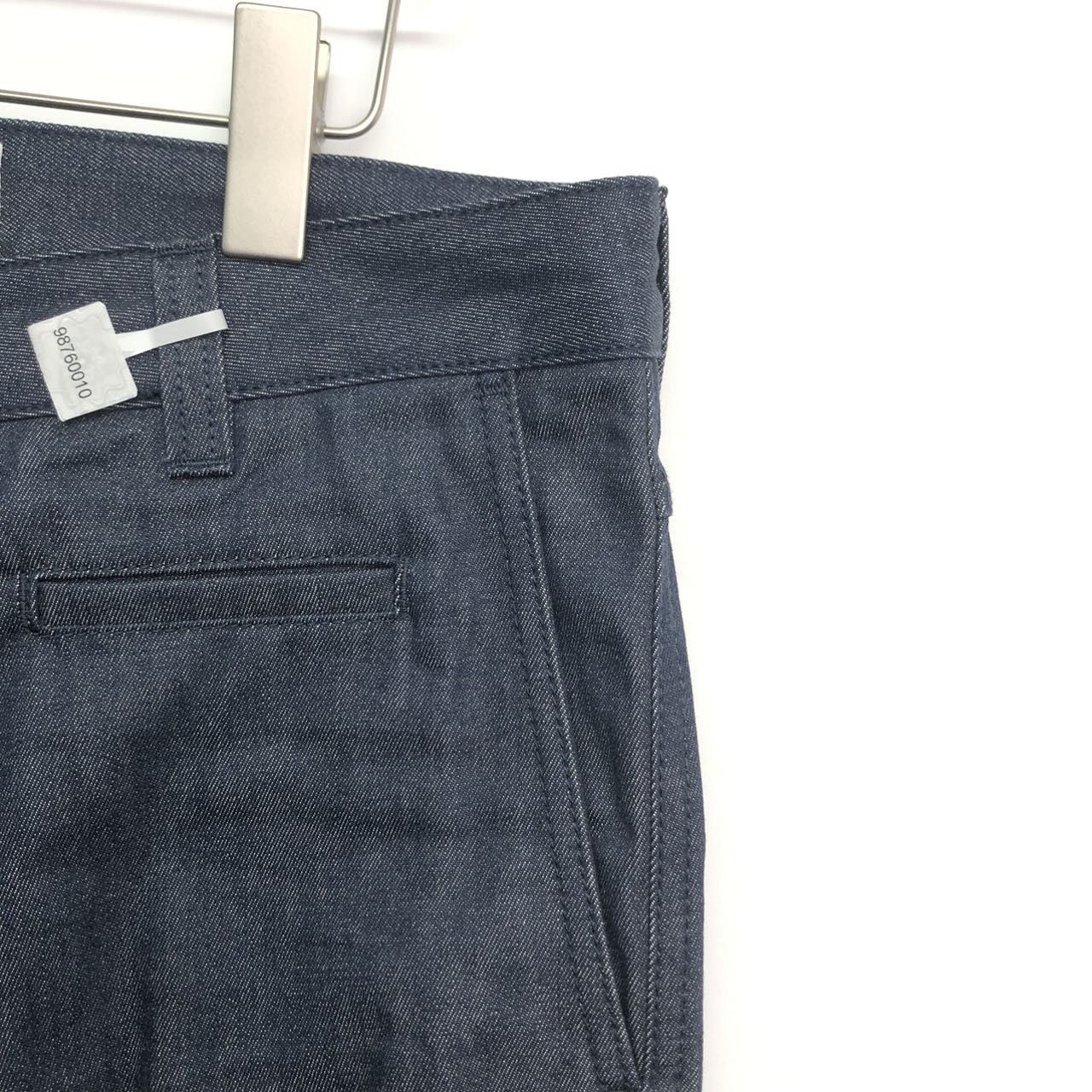 Loewe Loewe Navy Blue Contrast Cuff Cotton Jeans K26WX Size 28" / US 6 / IT 42 - 3 Thumbnail