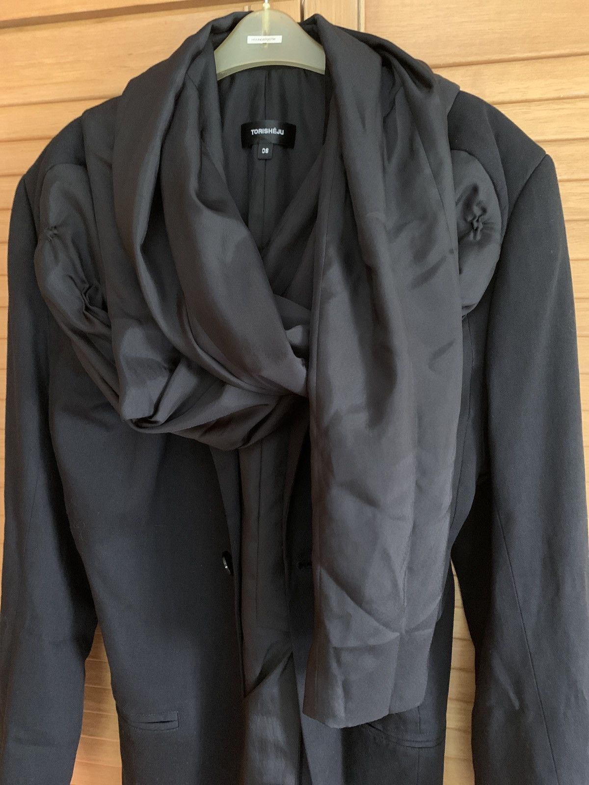 Other Torisheju Horned Blazer Jacket SS24 Unisex Blk OS Size US M / EU 48-50 / 2 - 4 Thumbnail