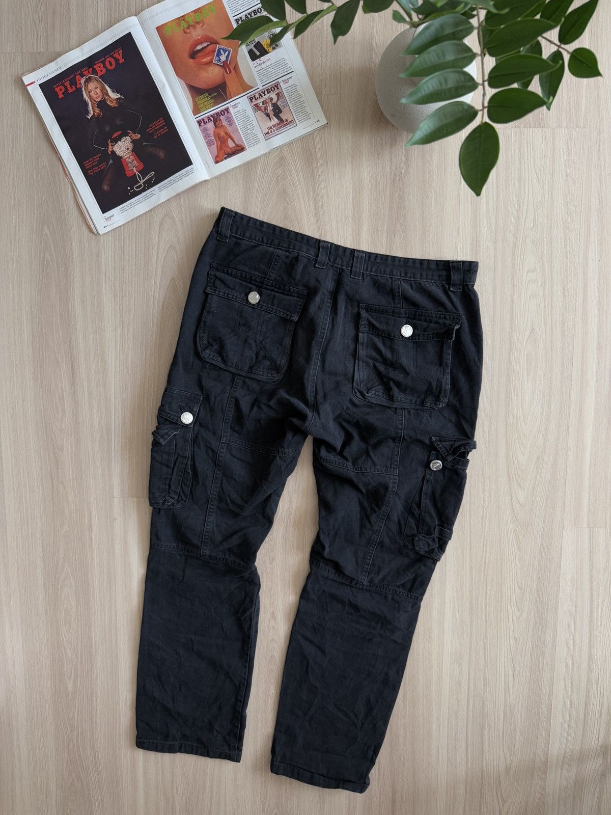 Japanese Brand Vintage Cargo Pocket Pants Japanese Style 00s Size US 32 / EU 48 - 4 Thumbnail