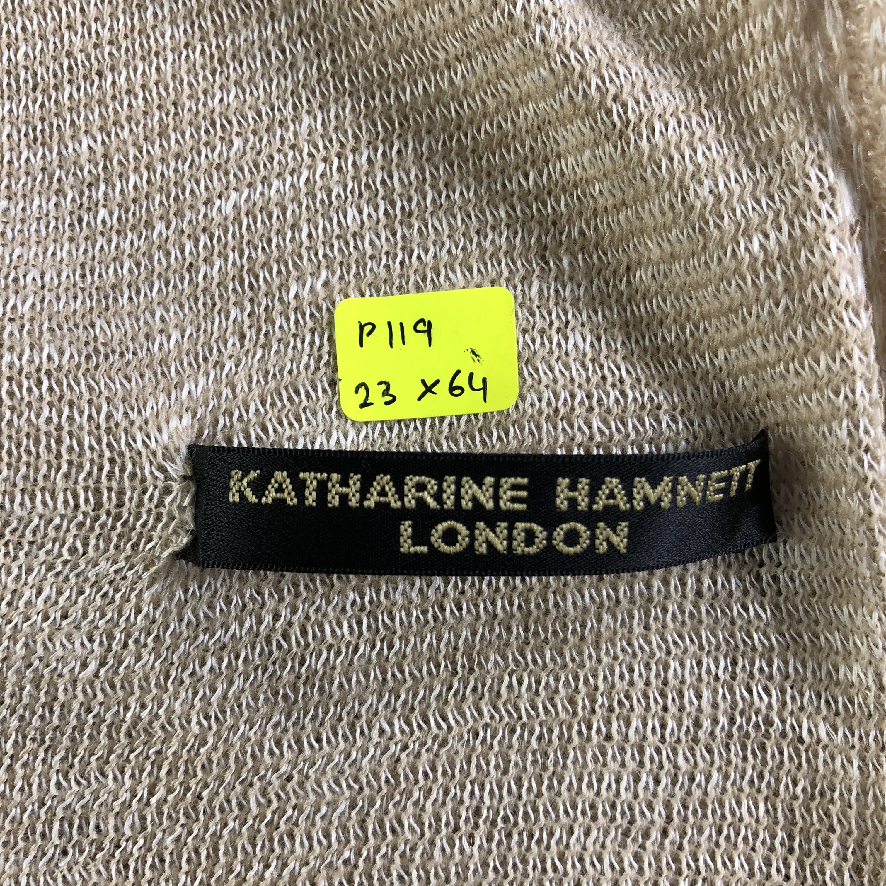 Katharine Hamnett London Katharine Hamnett Scarf / Muffler / Neckwear P119 Size ONE SIZE - 10 Thumbnail