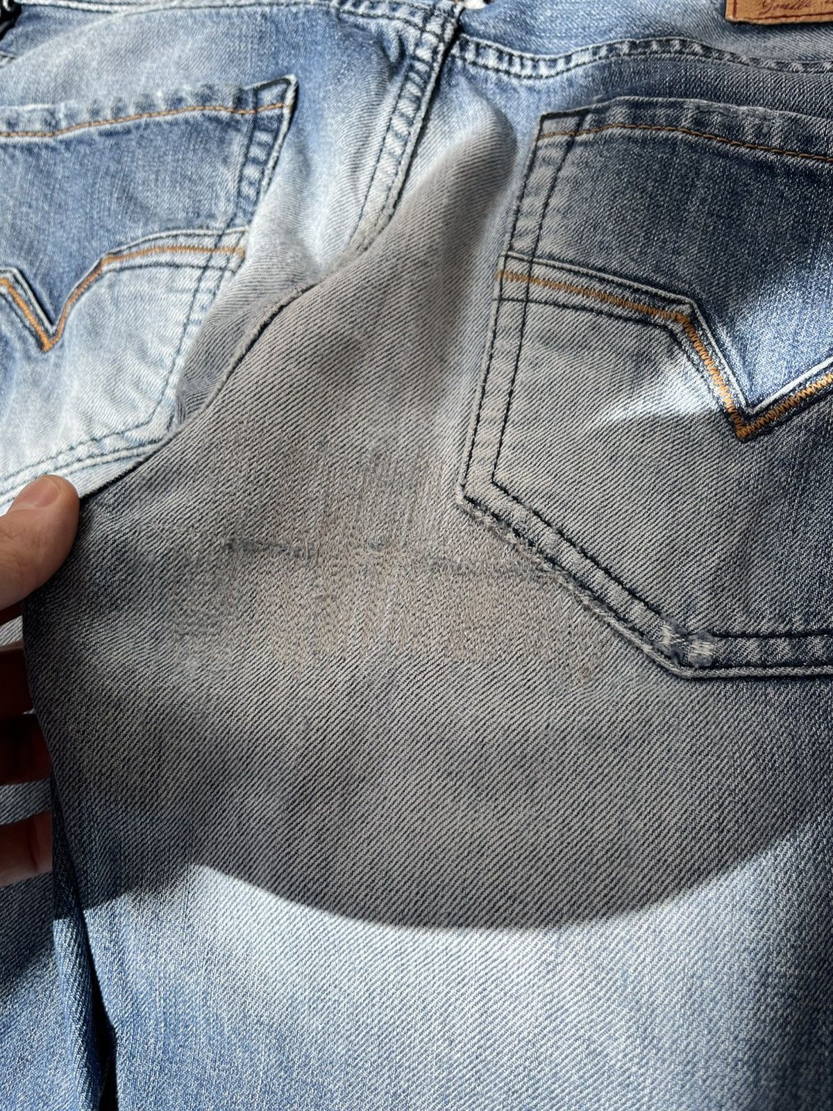 Diesel VINTAGE DIESEL IF SIX WAS NINE STYLE BAGGY JEANS 90S Size US 34 / EU 50 - 7 Thumbnail