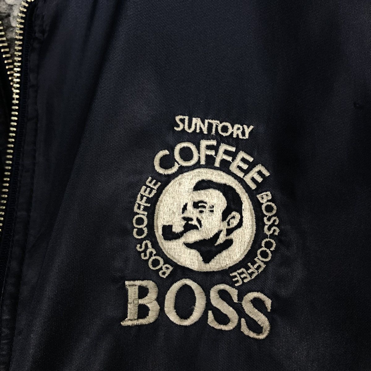 Japanese Brand 🔥90’s Vintage Bomber Jacket Suntory Coffee Boss Big Logo Size US M / EU 48-50 / 2 - 16 Thumbnail