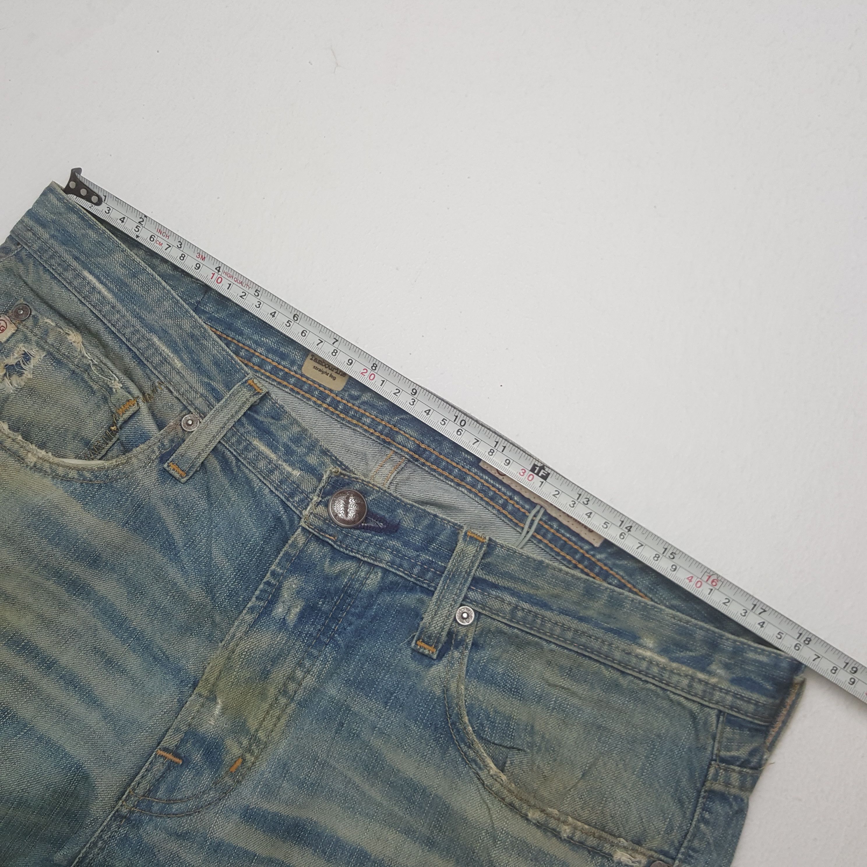 AG Adriano Goldschmied Vintage Adriano Goldschmied American Distressed Style Jeans Size US 36 / EU 52 - 9 Thumbnail