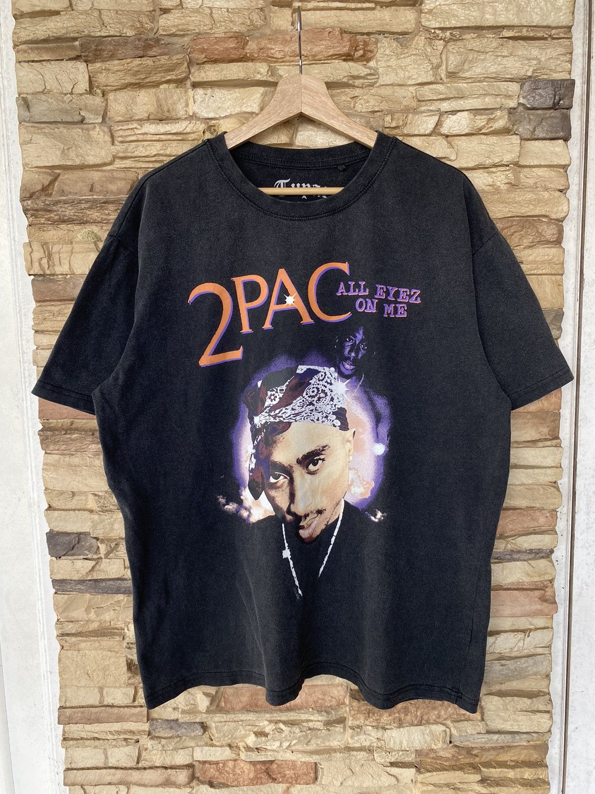 Rap Tees Rare Tupac All Eyez On Me Rap Tees west coast band snoop Size US L / EU 52-54 / 3 - 1 Thumbnail