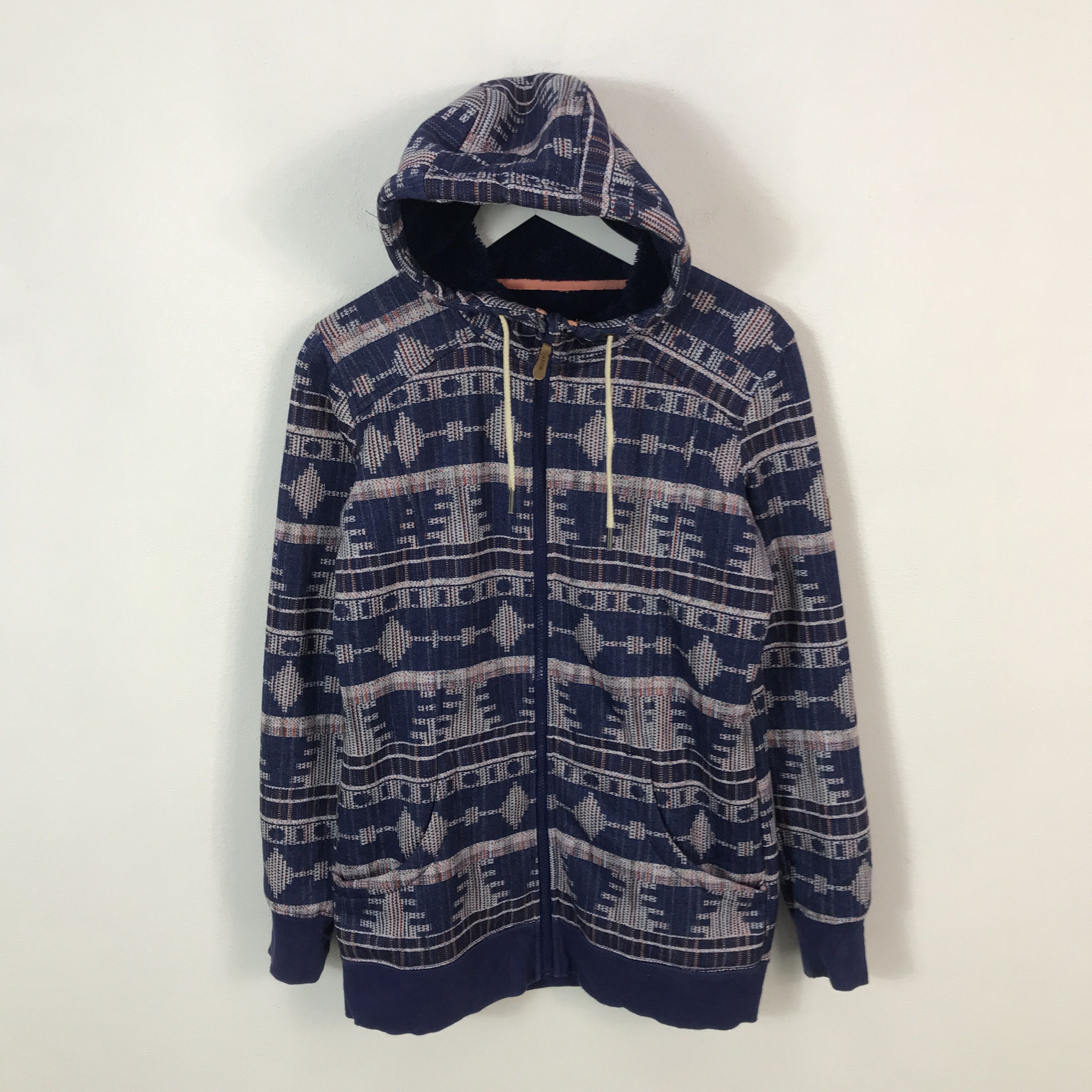 Japanese Brand Roxy Designer Zipper jacket With Hoodie Size US S / EU 44-46 / 1 - 1 Thumbnail