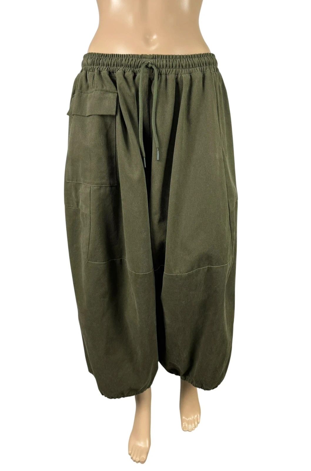 Other Catch The Wind Cotton Baggy Pants Size 28" / US 6 / IT 42 - 2 Thumbnail
