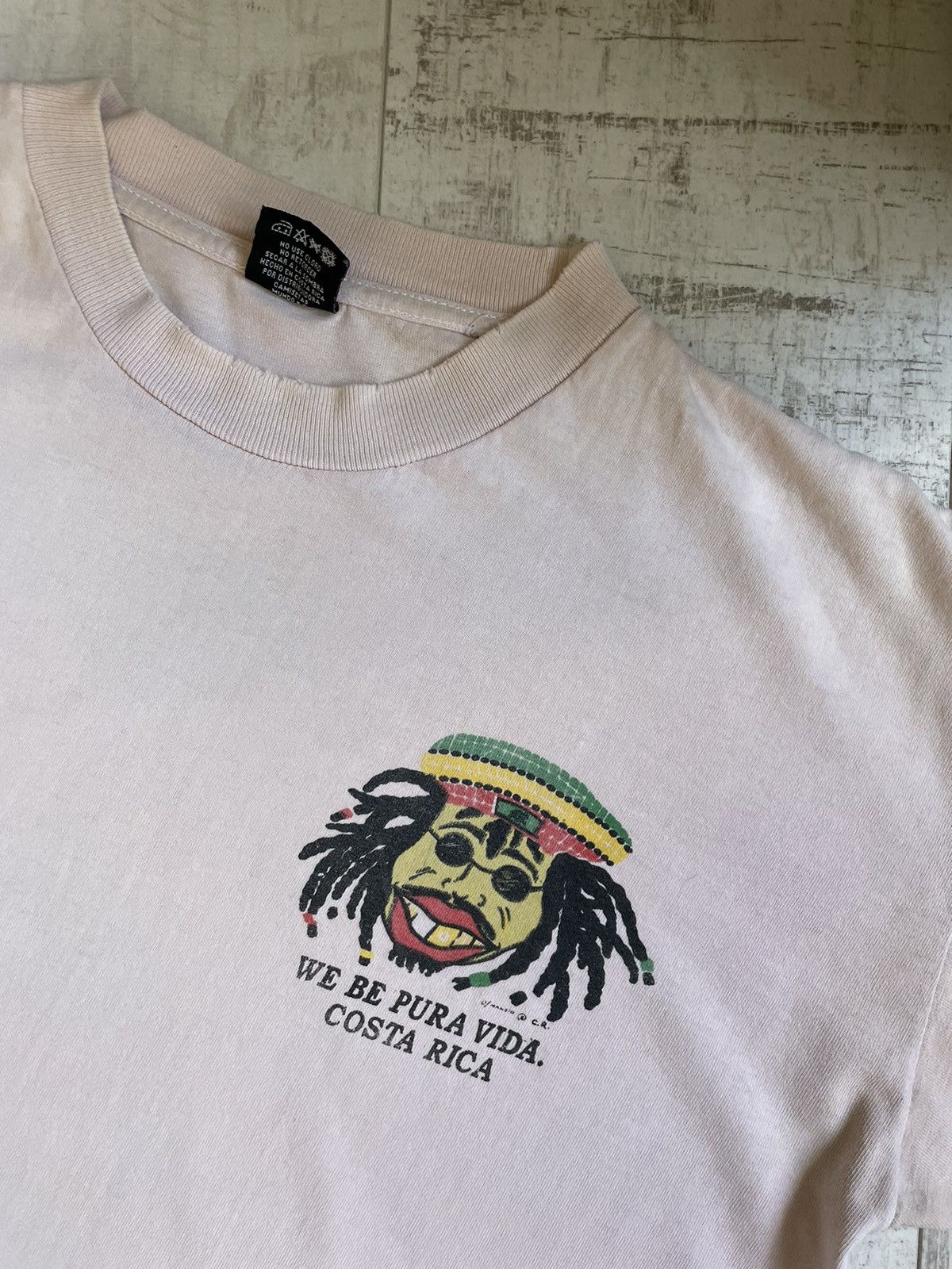 Vintage Vintage Y2K Rasta Smoke Weed Tee Crazy Bob Marley Size US L / EU 52-54 / 3 - 3 Thumbnail