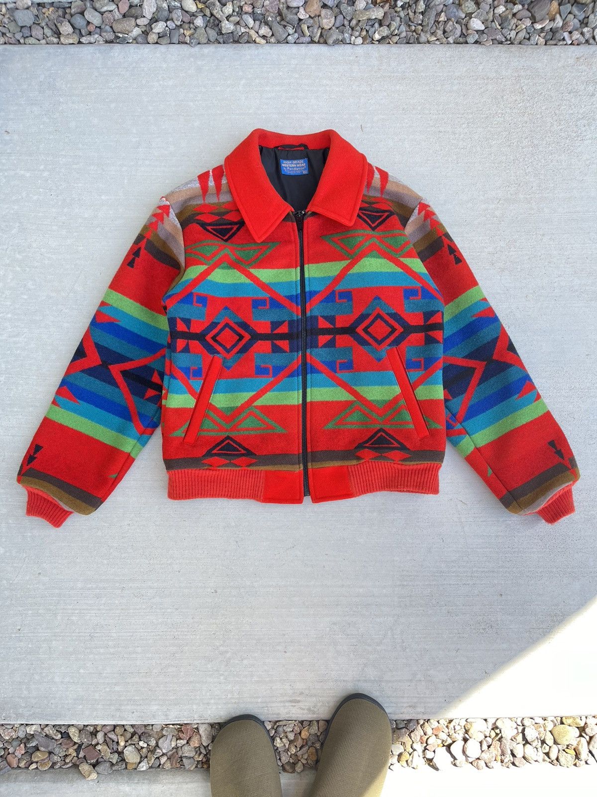 Pendleton × Vintage INSANE Pendleton High Grade Aztec Jacket 🤩 Size US M / EU 48-50 / 2 - 2 Thumbnail