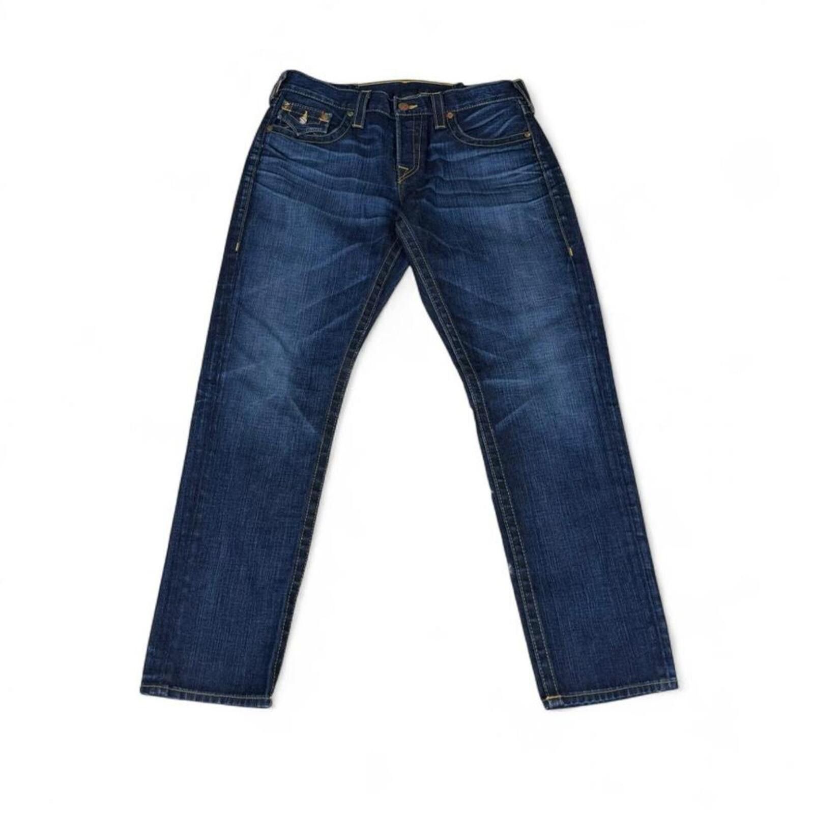 True Religion Rare skull back tag True religion denim jeans Size US 33 - 2 Thumbnail