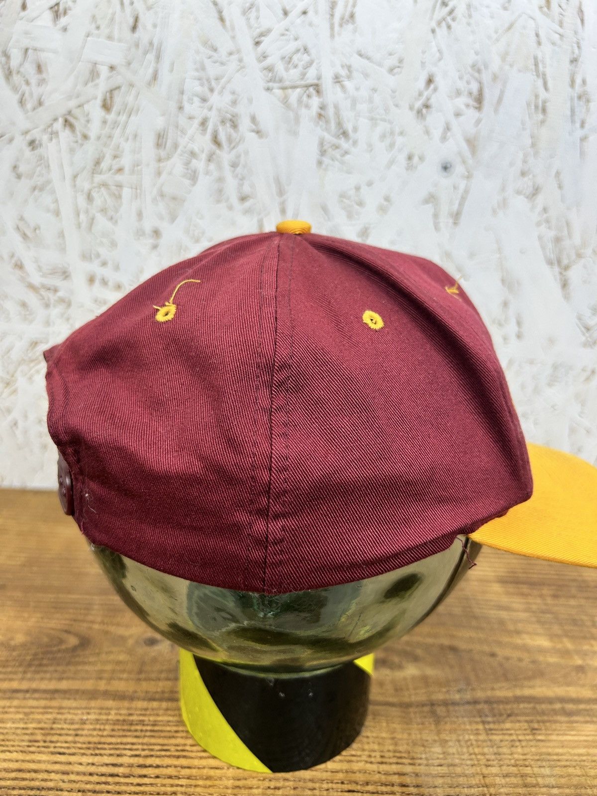NFL 90s NFL Washington Redskins Red Cap Hat OS Size ONE SIZE - 7 Thumbnail