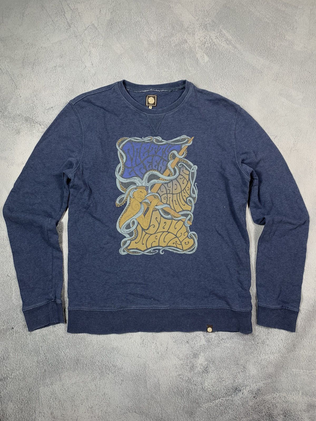 Pretty Green × Vintage Vintage Y2K Pretty Green biglogo casual style sweatshirt M Size US M / EU 48-50 / 2 - 1 Thumbnail