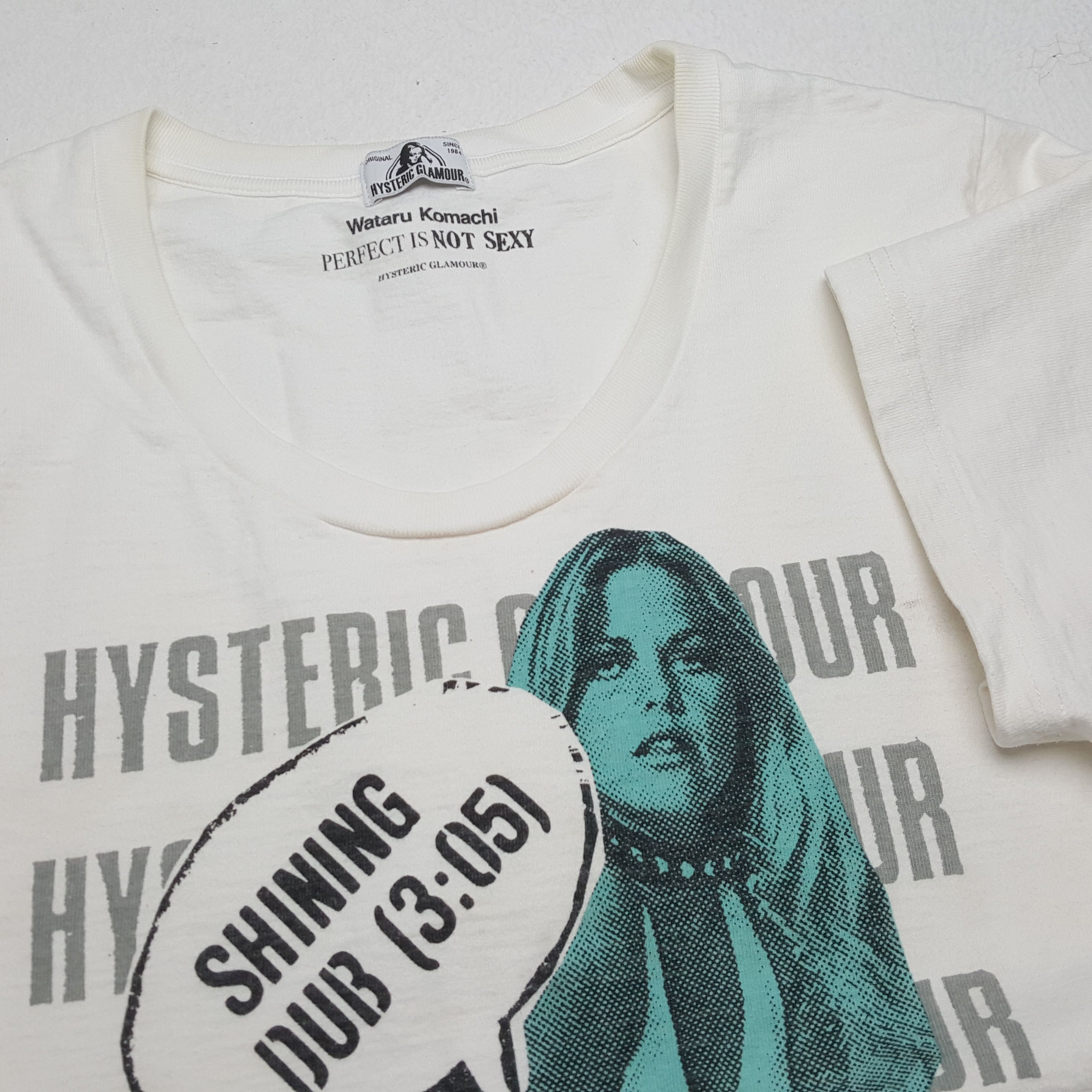 Hysteric Glamour HYSTERIC GLAMOUR WATARU KOMACHI Streetwear Tshirt Size US M / EU 48-50 / 2 - 6 Thumbnail