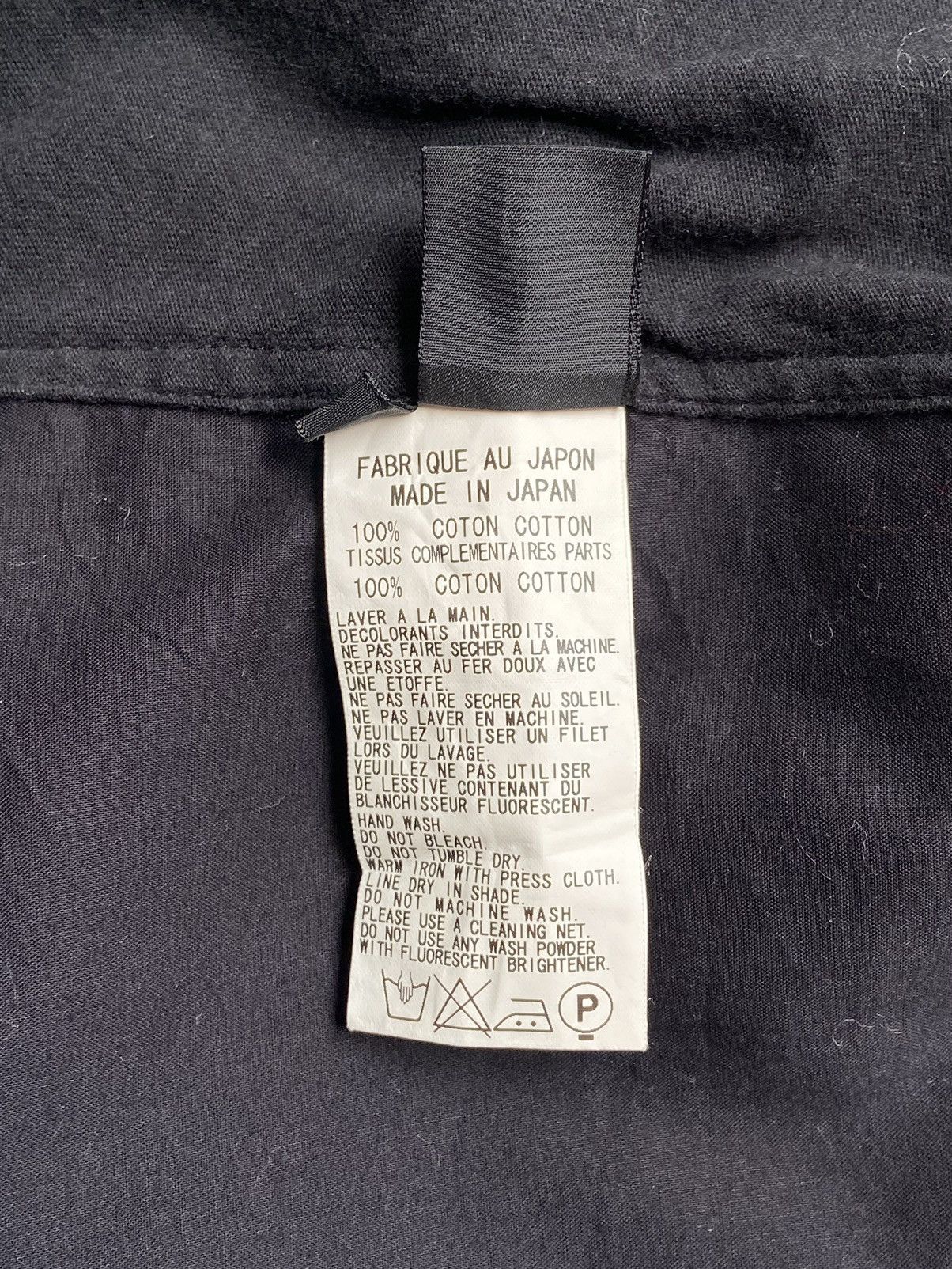 Yohji Yamamoto Y’S Yohji Yamamoto Black Shirt Outer Vest Size US L / EU 52-54 / 3 - 12 Thumbnail
