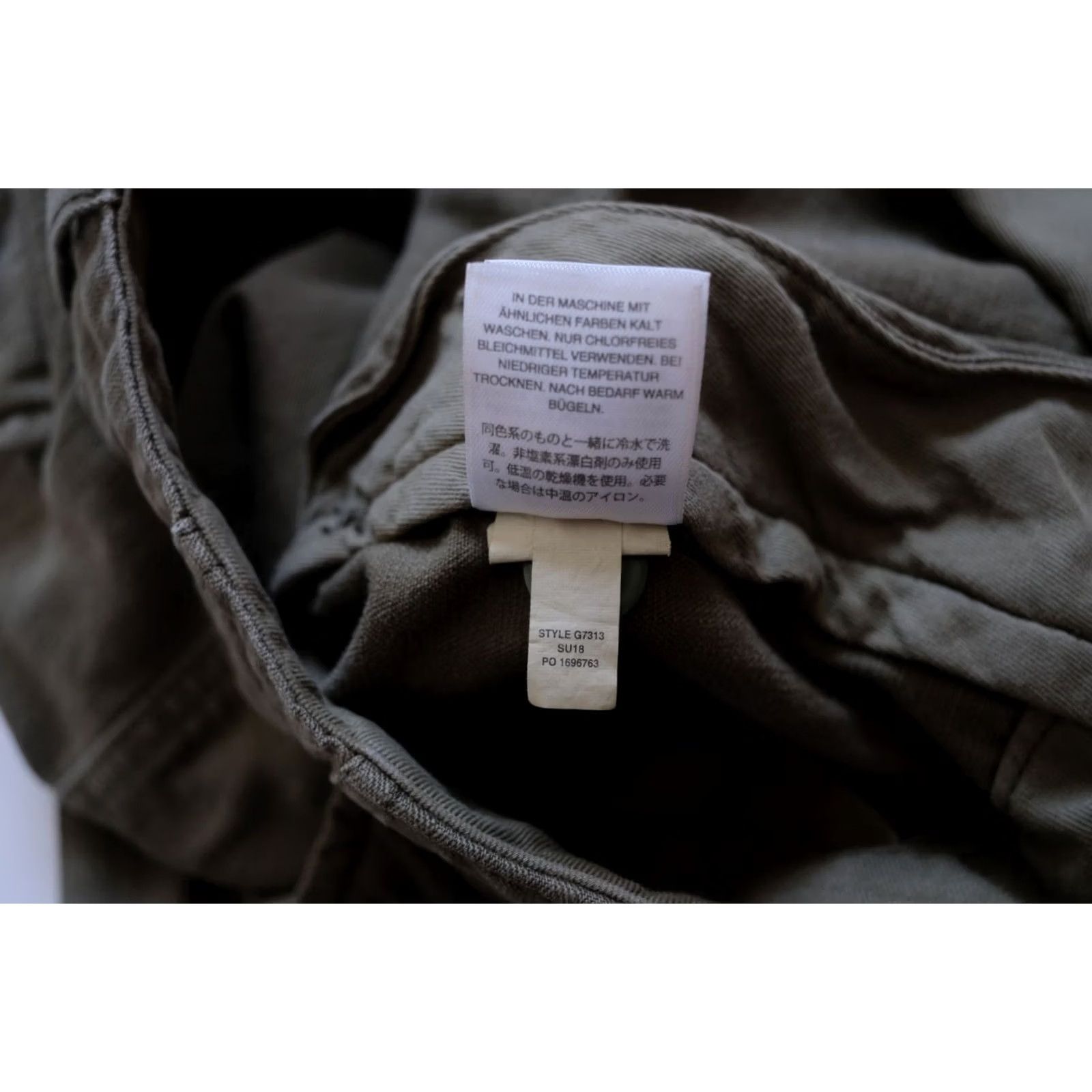J.Crew VINTAGE J.CREW CARGO Pants Army Green 31x32 Women Regular Size 24" / US 00 / IT 34 - 7 Thumbnail