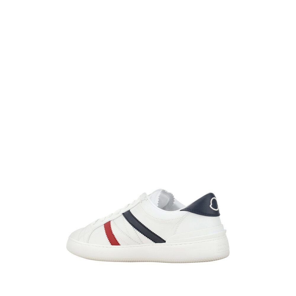 Moncler Moncler Elegant White Monaco M Men's Sneakers Size US 10 / EU 43 - 3 Thumbnail