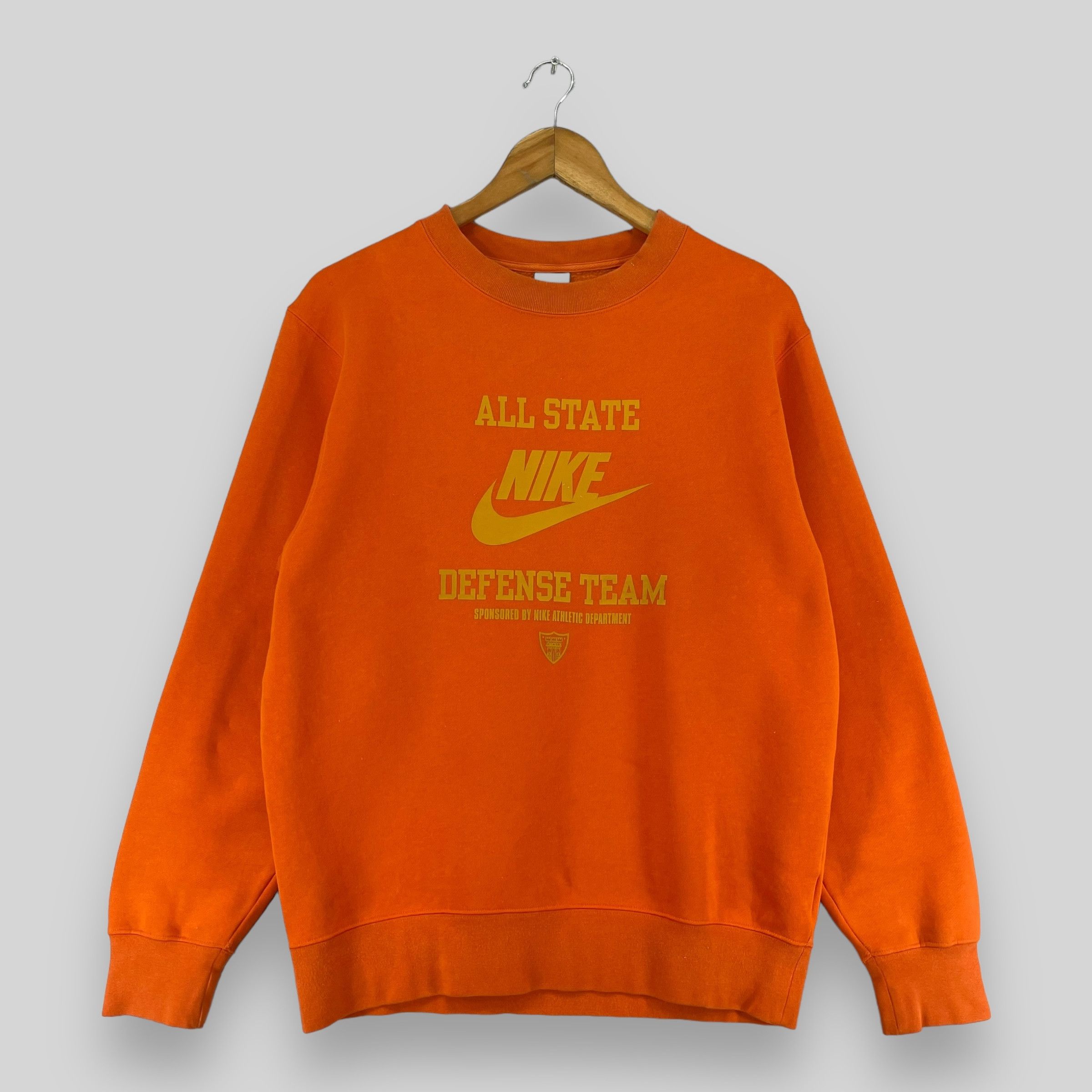 Nike × Vintage Vintage Y2K NIKE Big Swoosh Crewneck Sweatshirt Size US M / EU 48-50 / 2 - 1 Thumbnail
