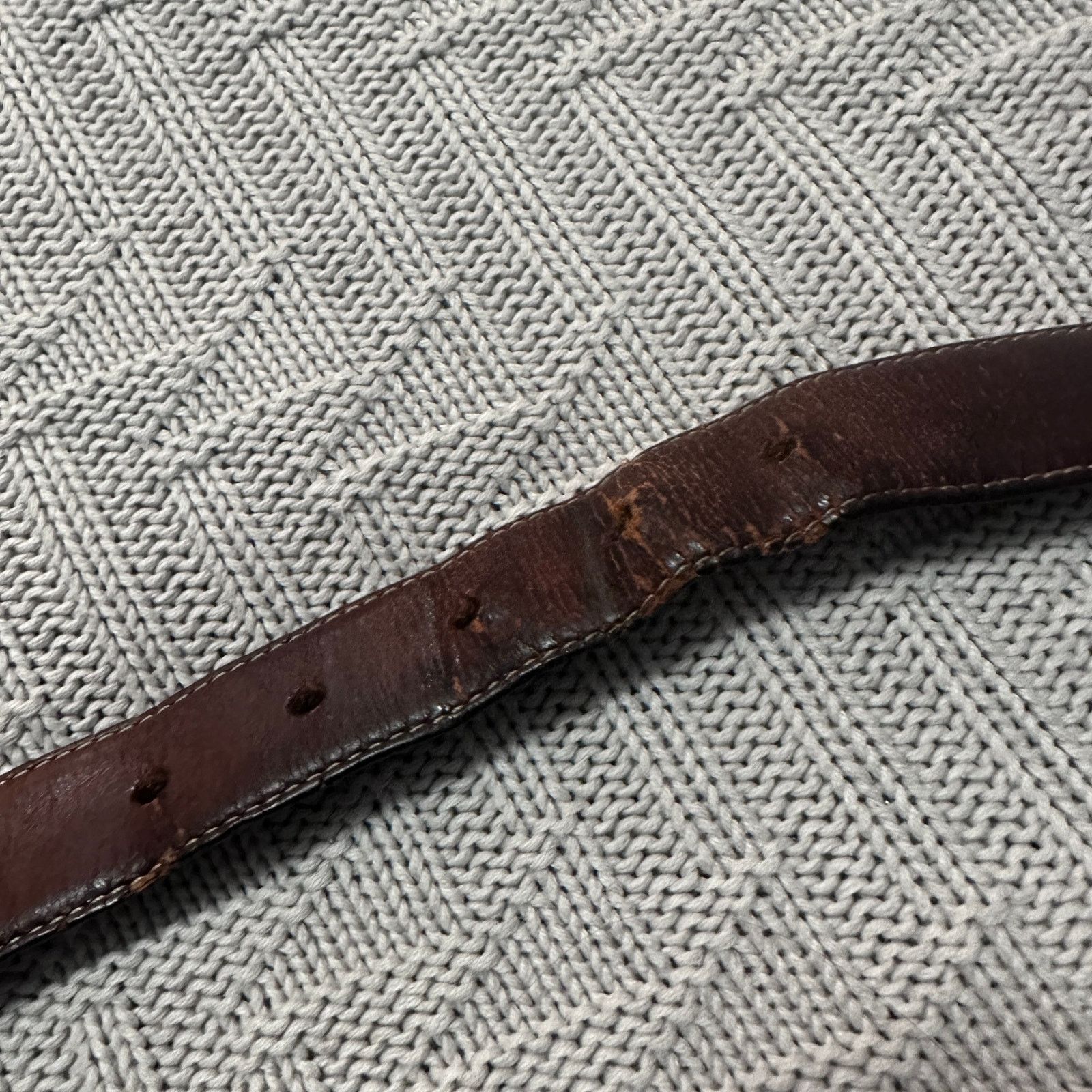Banana Republic Vintage Banana Republic brown leather belt Size ONE SIZE - 3 Thumbnail