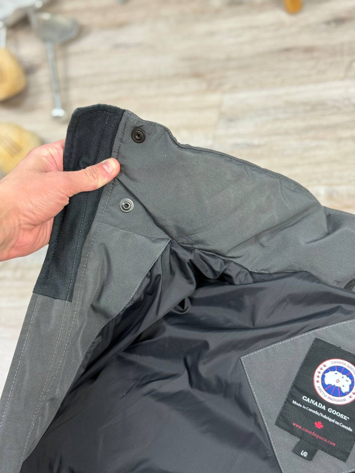 Canada Goose Canada Goose MacMillan Parka Graphite Size L Size US L / EU 52-54 / 3 - 17 Thumbnail