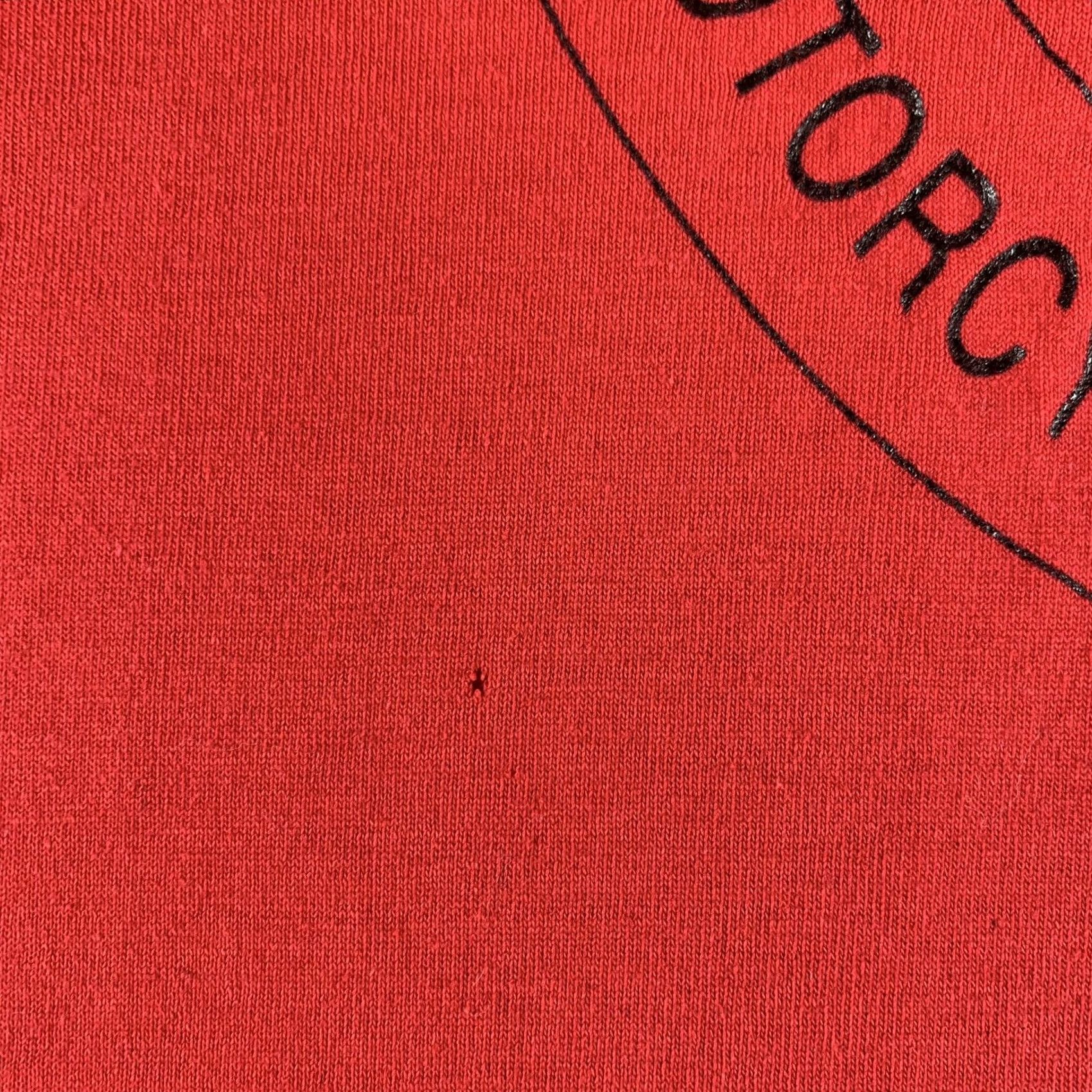 Hanes VINTAGE MOTORCYCLES RIDERS ASSOCIATION T-SHIRT Mens XL RED Crewneck MRA Hanes Shirt Size US XL / EU 56 / 4 - 8 Thumbnail