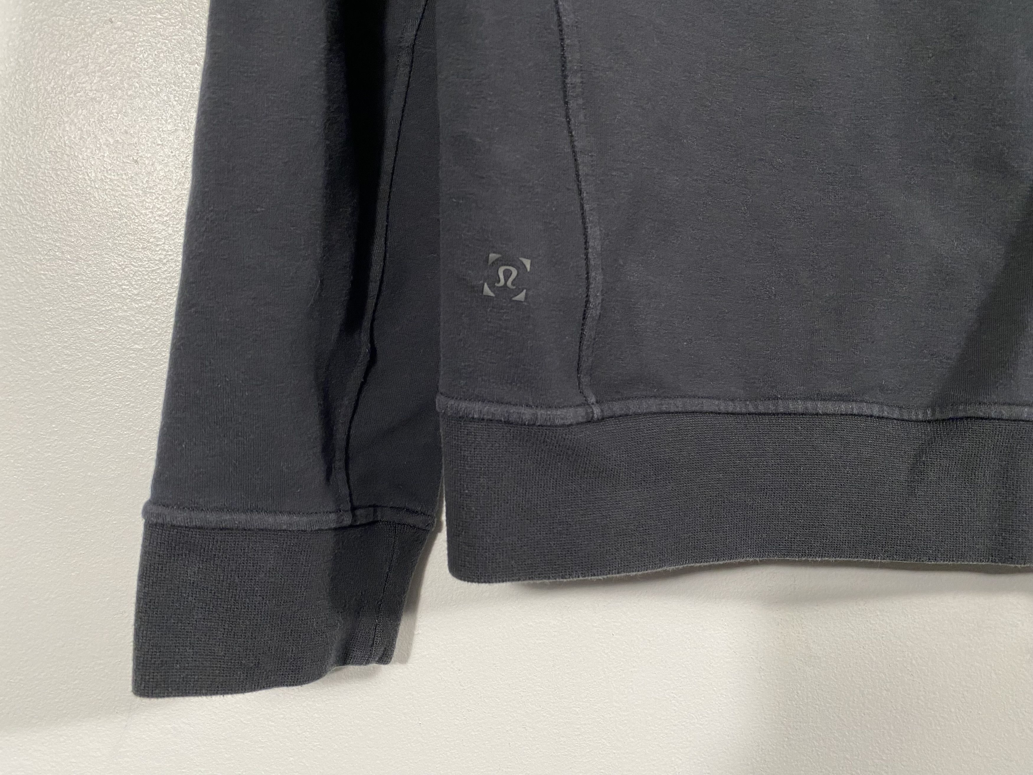 Lululemon M3AUNS- Lululemon City Sweat French Terry Crew Sweater Black Size US S / EU 44-46 / 1 - 5 Thumbnail