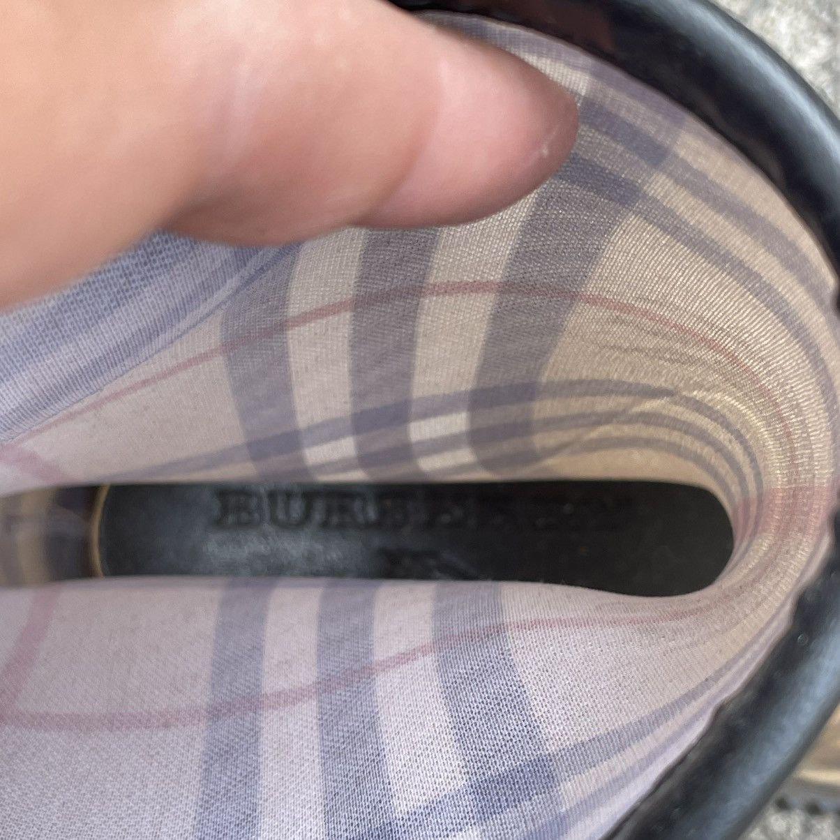 Burberry CHILD 28 Burberry Nova Check Rubber Rain Boots shoes sneaker Size US 4 / IT 34 - 4 Thumbnail