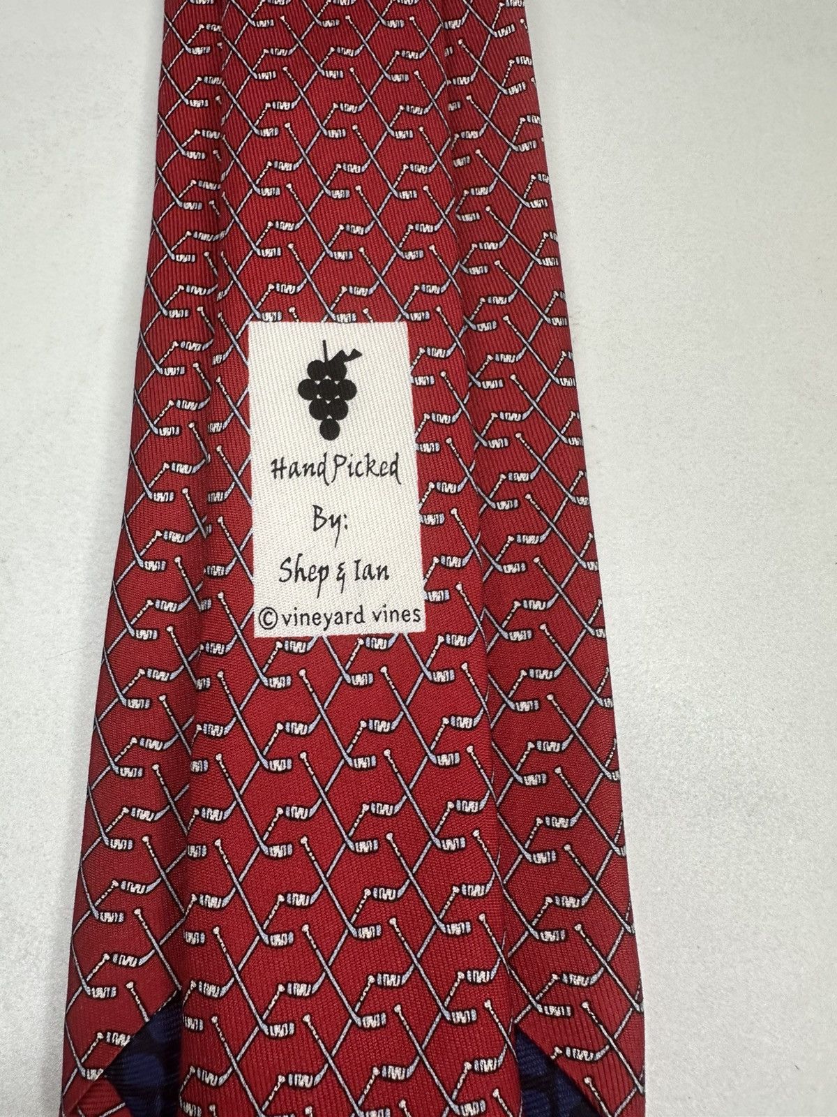 Vineyard Vines Vineyard Vines Martha’s Vineyard Hockey Stick silk tie Size ONE SIZE - 3 Thumbnail