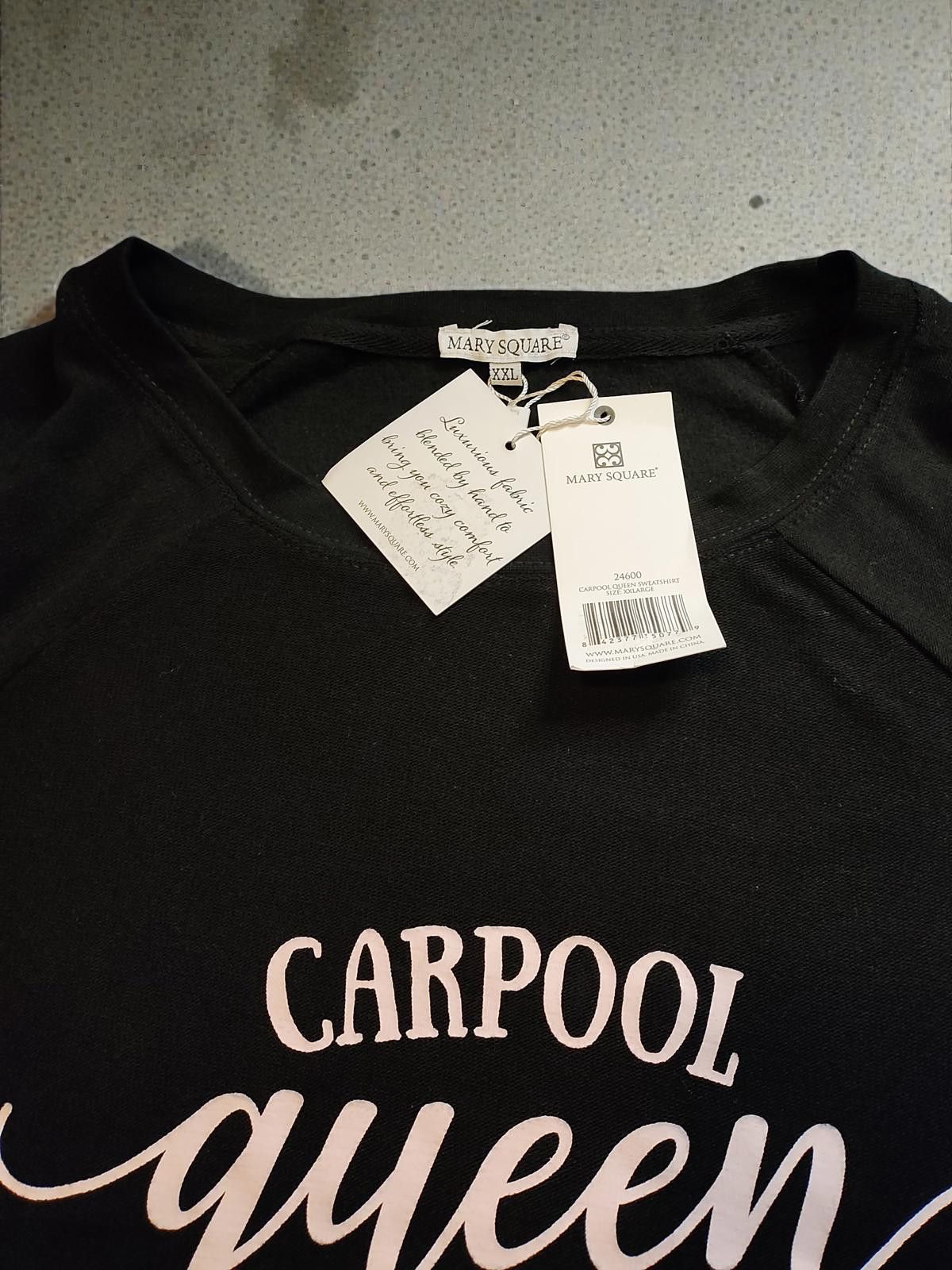 Other Mary Square Carpool Queen Sweatshirt Size 2XL Black Size XS / US 0-2 / IT 36-38 - 6 Thumbnail