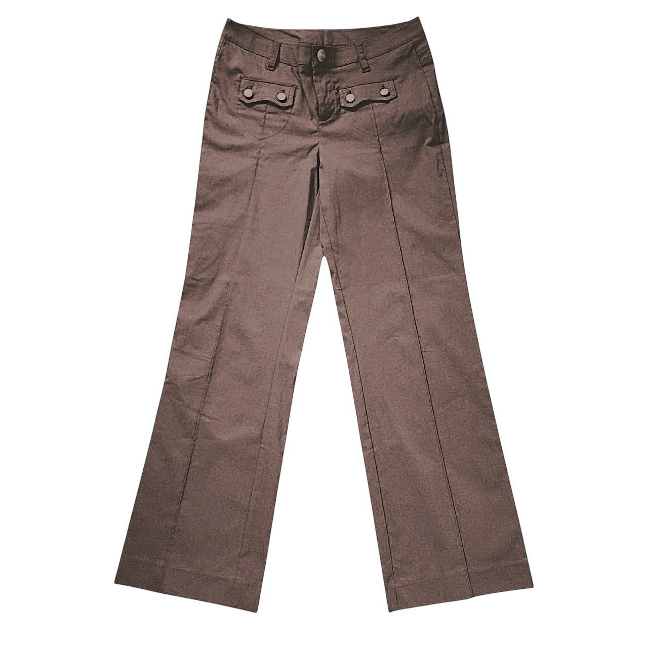 NBDN Nobrandedon Bisou Bisou Brown Pants | Size 6 Size 28" / US 6 / IT 42 - 1 Thumbnail